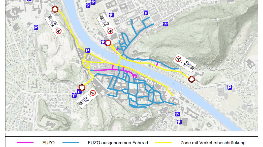 Hier gelten die neuen Verkehrsbeschränkungen. 