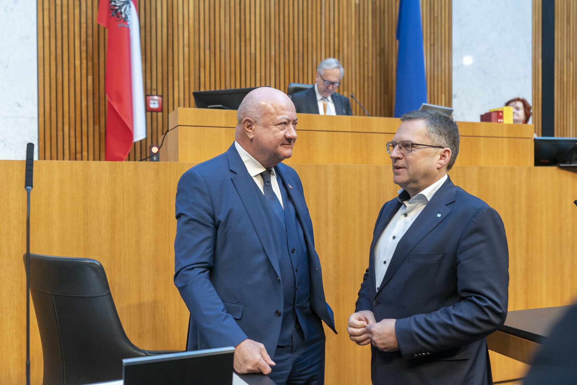 Bundeskanzler Christian Stocker erklärt, dass sich an seinem Verhältnis zu August Wöginger nichts ändern werde.  