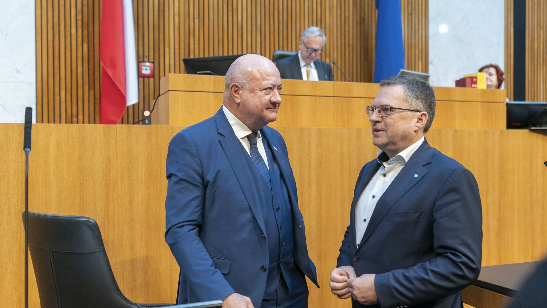 Bundeskanzler Christian Stocker erklärt, dass sich an seinem Verhältnis zu August Wöginger nichts ändern werde.  
