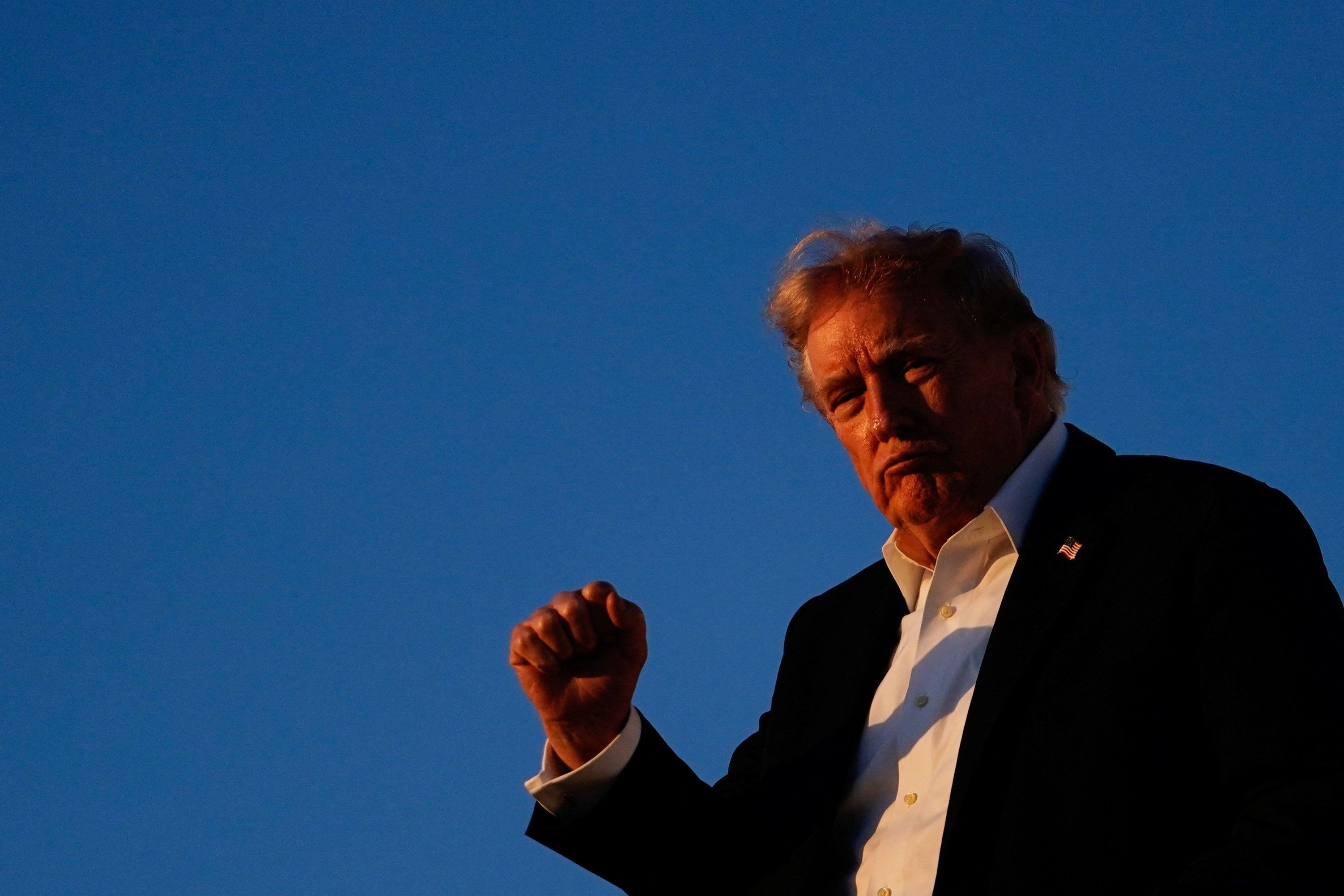 US-Präsident Donald Trump will Schiffe aus der Straße von Hormus leiten. (Symbolbild)