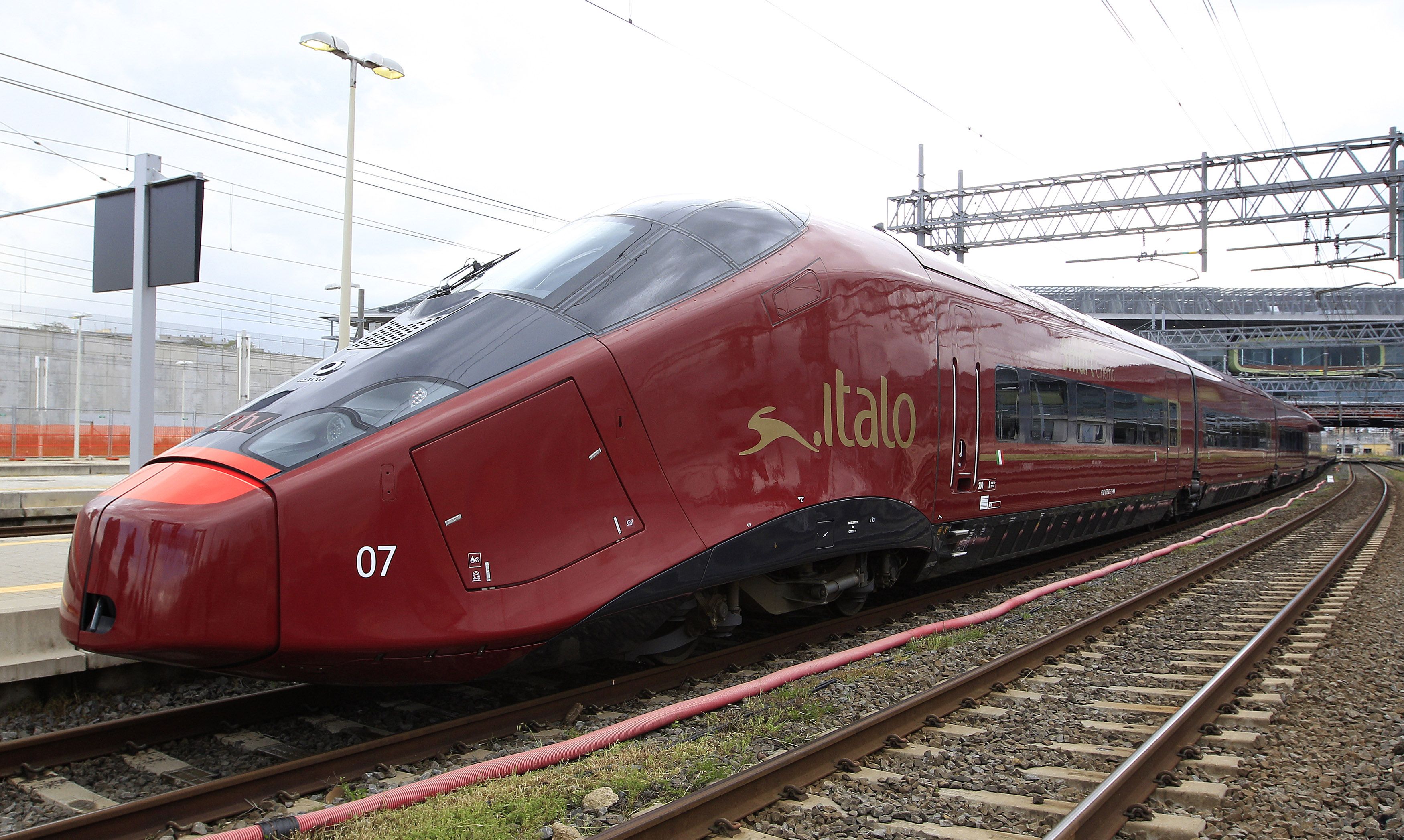 Italo-Hochgeschwindigkeitszüge erreichen in Italien Geschwindigkeiten von bis zu 300 km/h.