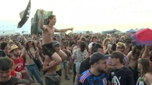Illegales Rave in Frankreich eskaliert