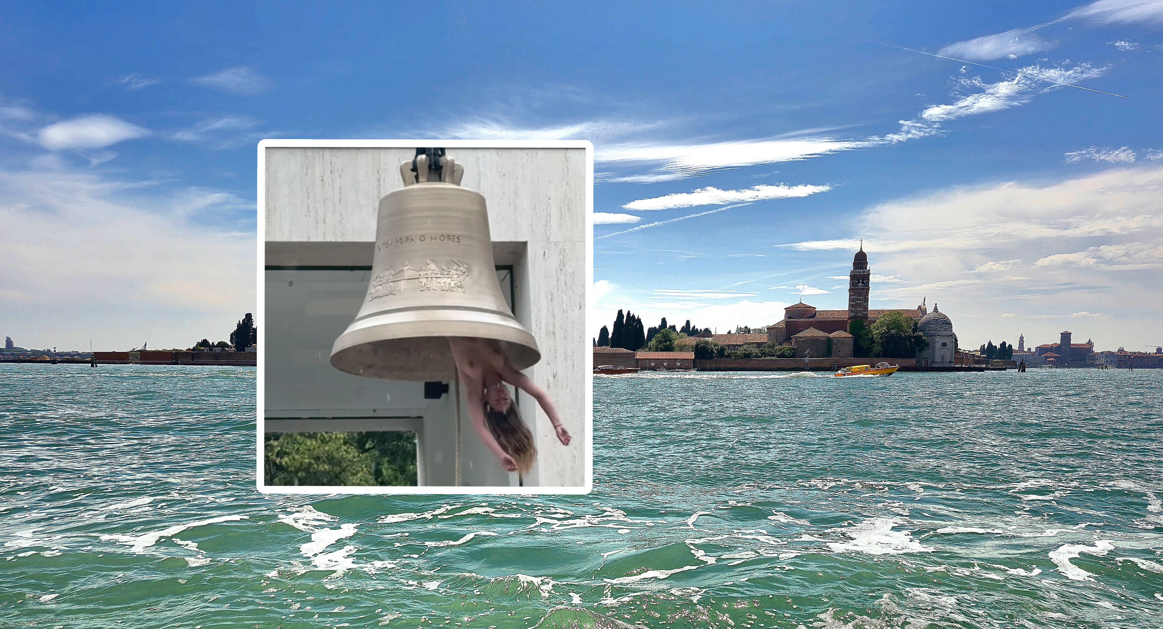 Die Wiener Performance-Künstlerin Florentina Holzinger probt ihre klingende Performance für die Biennale in Venedig, die am 9. Mai startet.