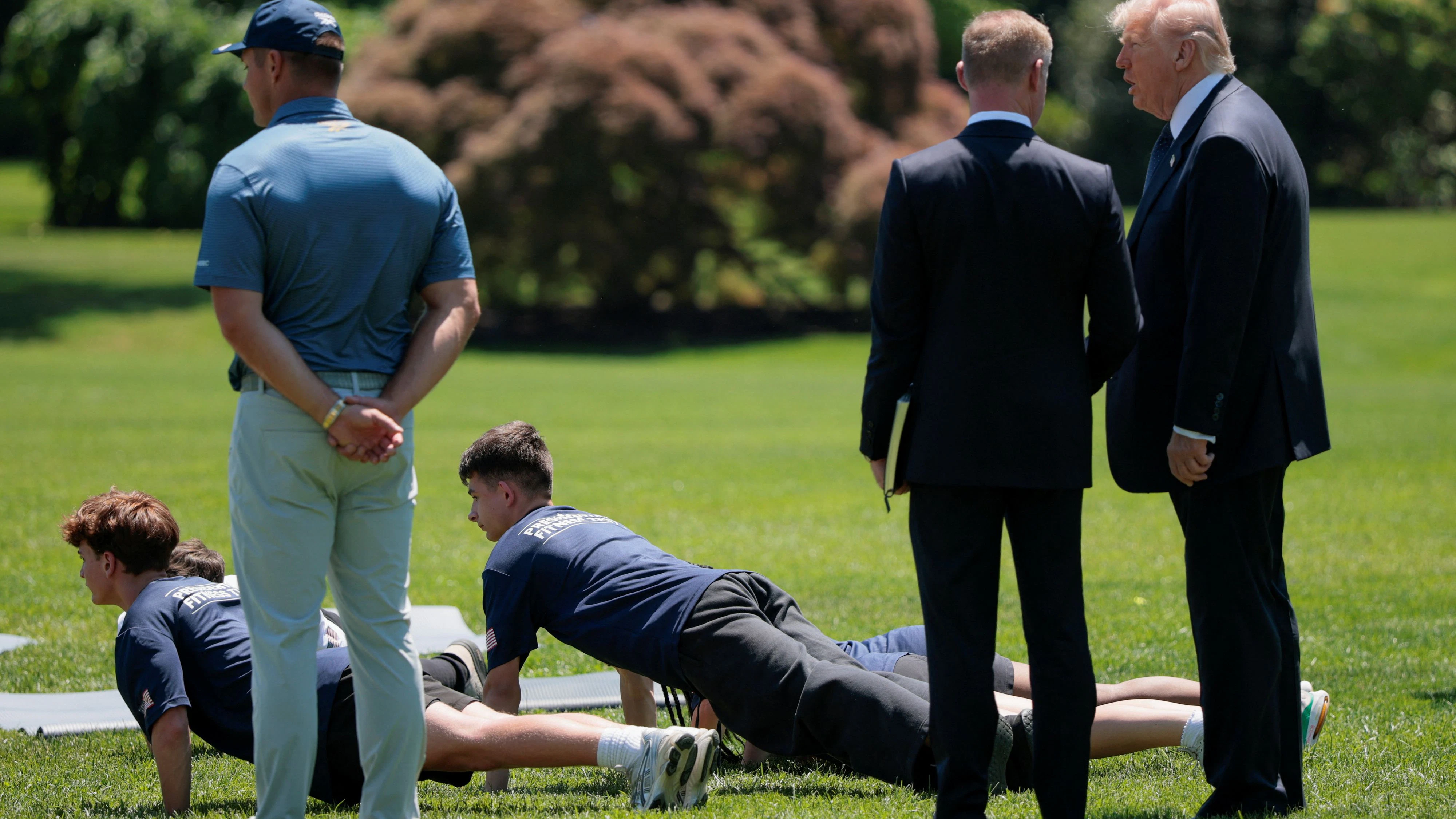 US-Präsident Donald Trump enthüllte nun seine Fitness-Routine. 