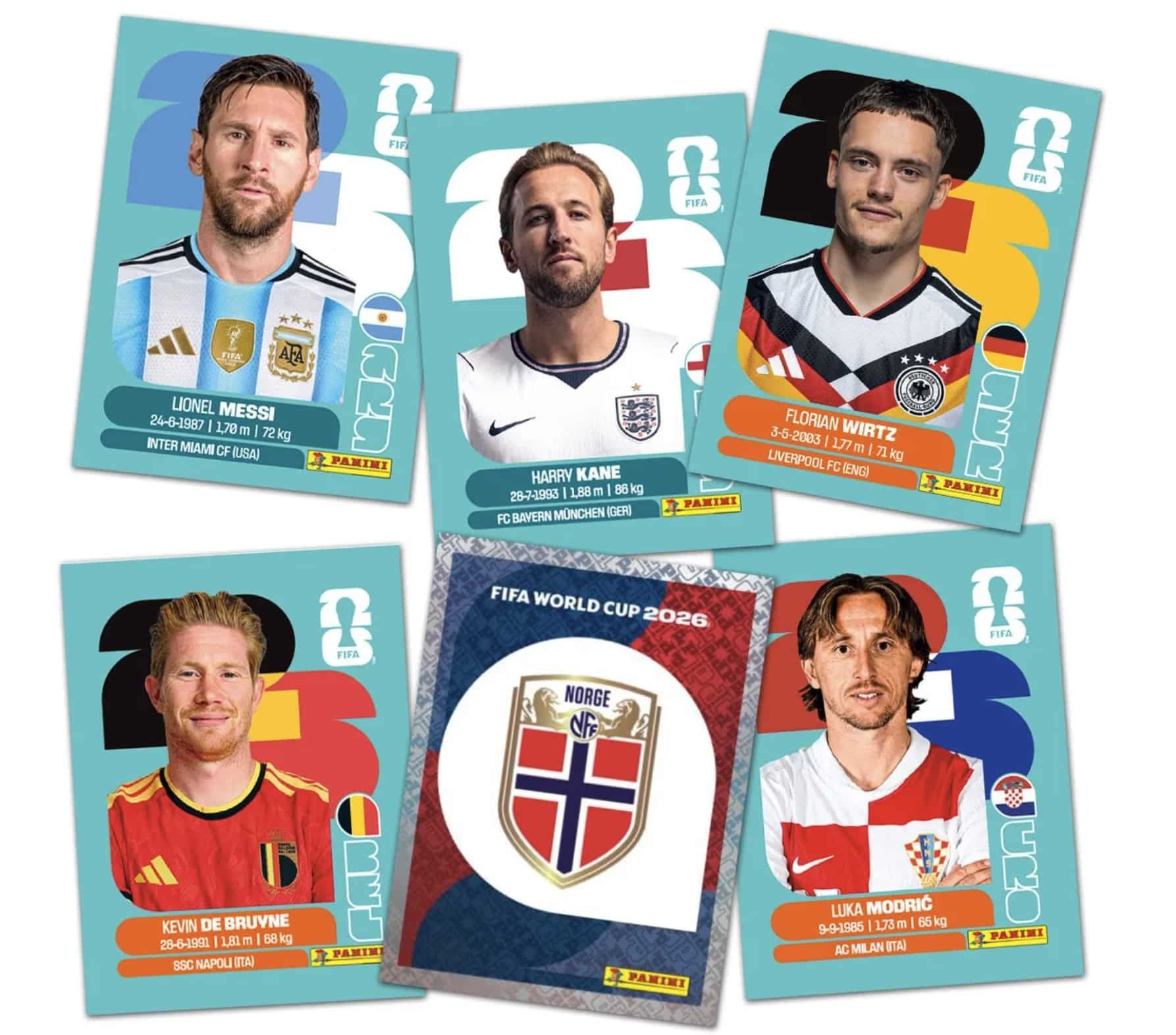 Wieder am Start: Superstar Messi, Top-Stürmer Harry Kane. Neu dabei: Deutschlands 