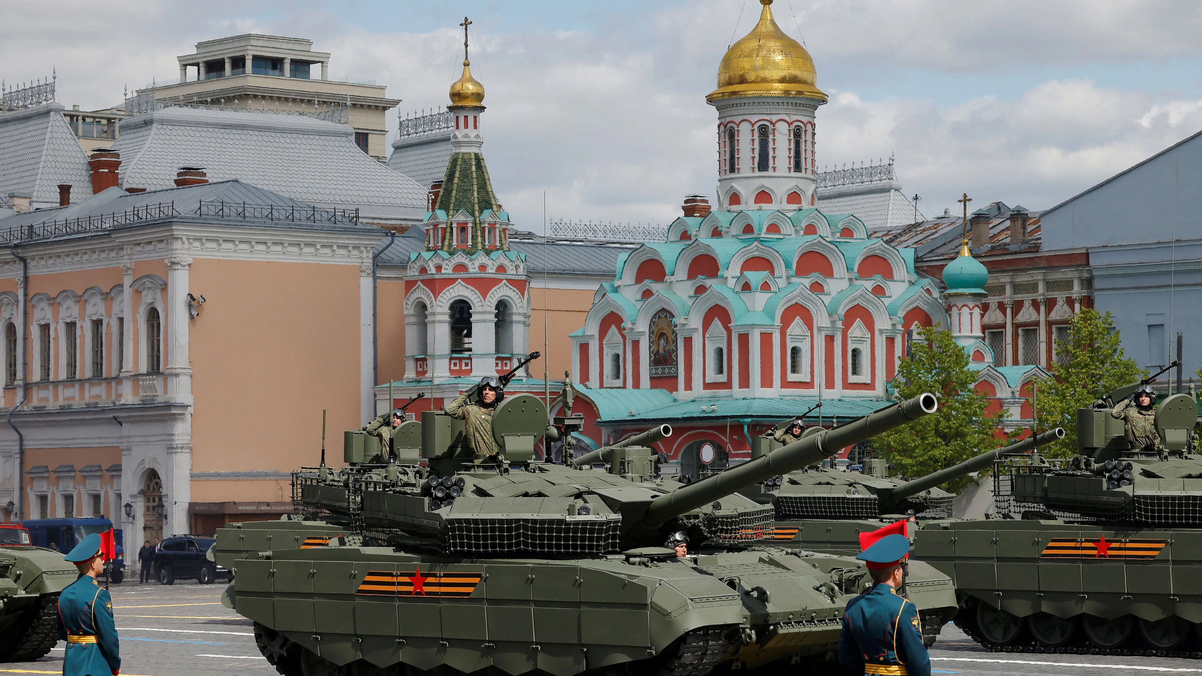 In Moskau findet jährlich am 9. Mai die Feier zum Gedenken an den Sieg gegen Nazi-Deutschland statt. Dieses Jahr steht die Zeremonie unter besonderen Vorzeichen. 