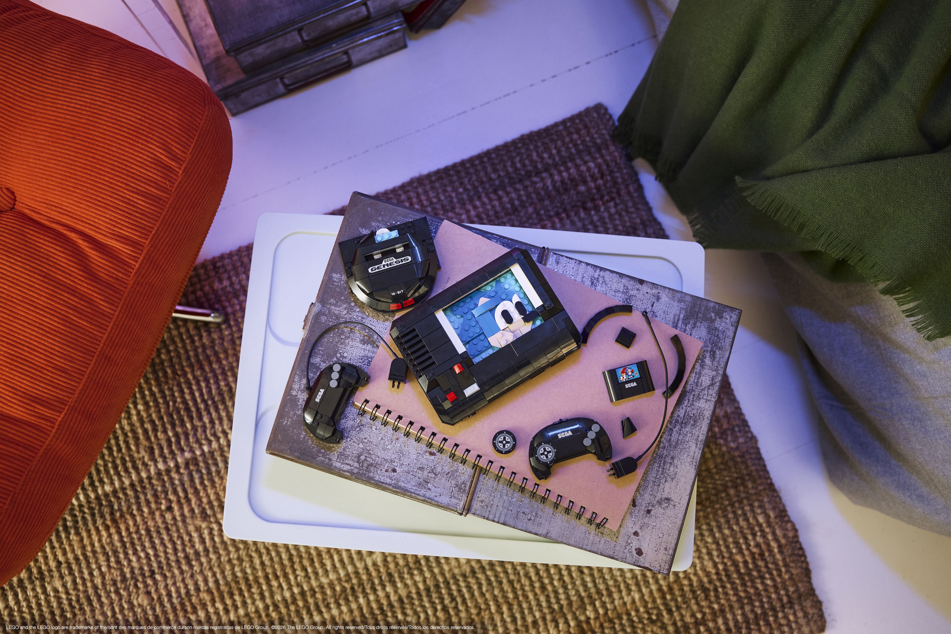 Kult-Konsole kehrt zurück – aber aus LEGO: Die Sega Mega Drive Spielkonsole.