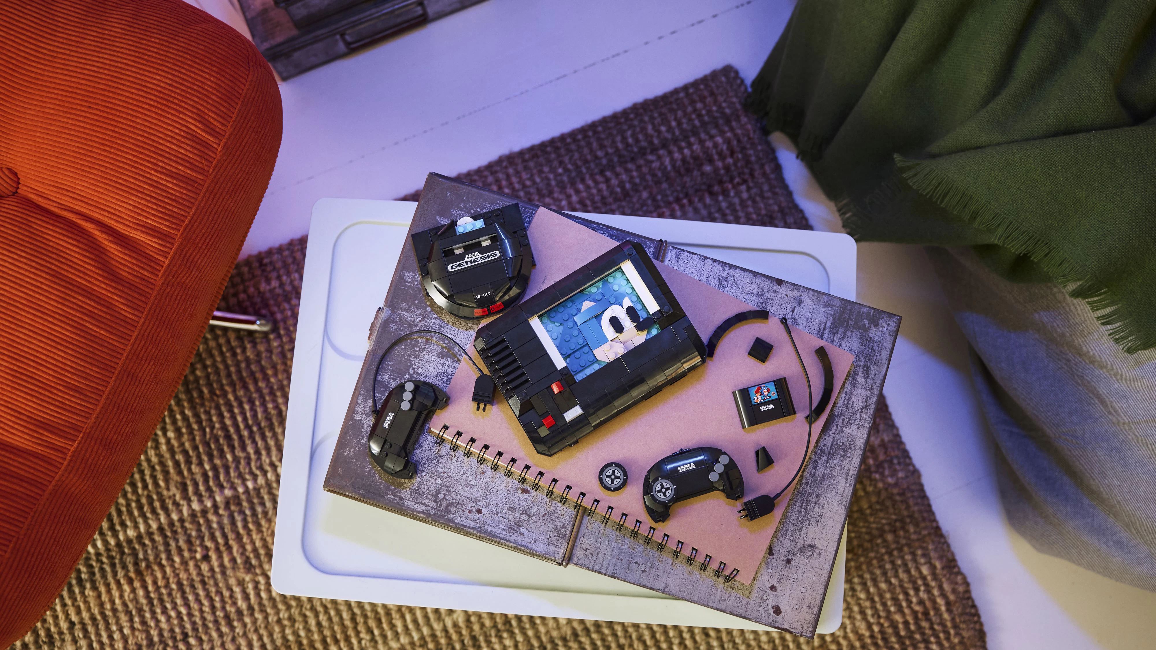 Kult-Konsole kehrt zurück – aber aus LEGO: Die Sega Mega Drive Spielkonsole.