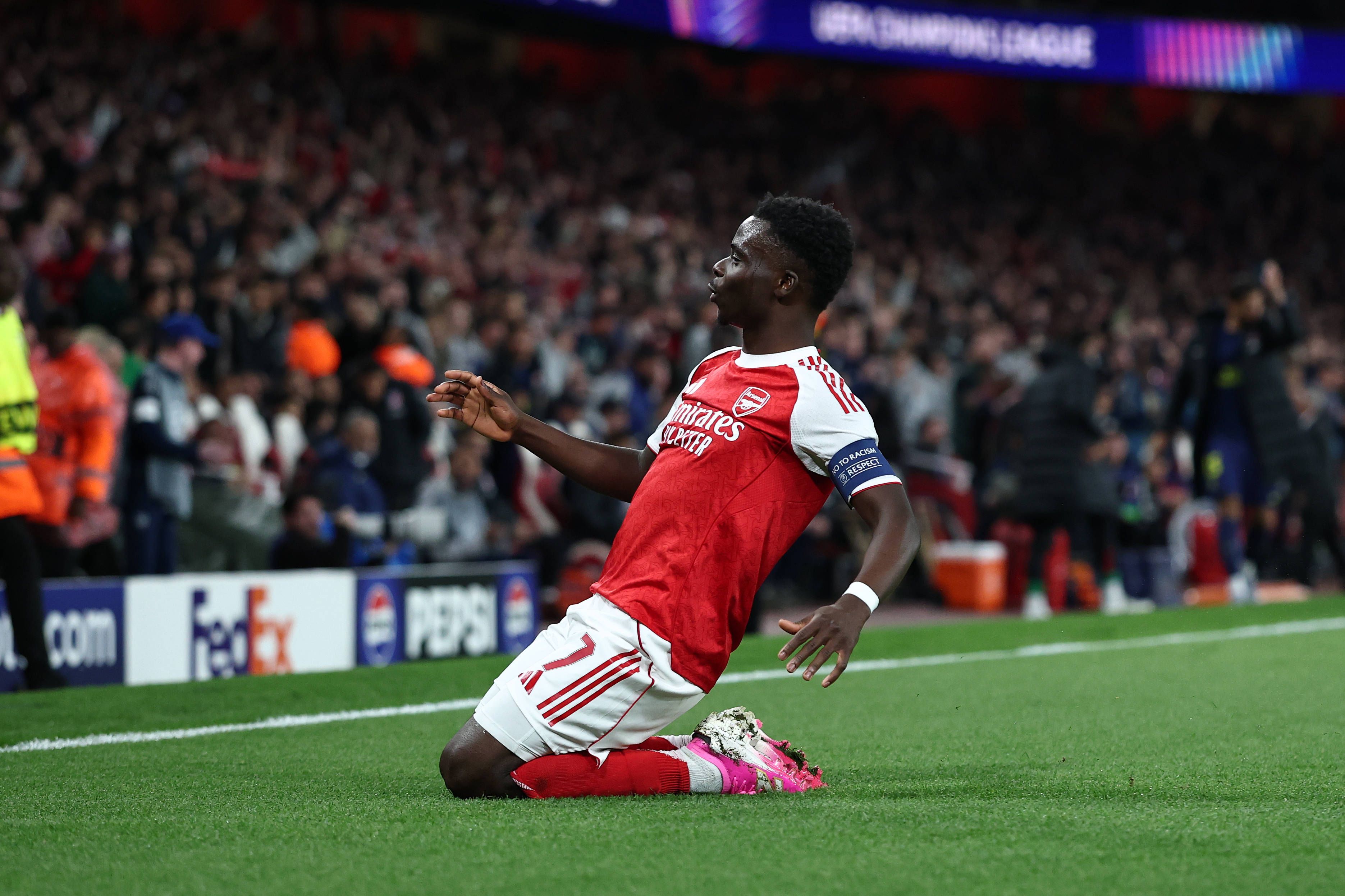 Arsenal-Star Bukayo Saka. 