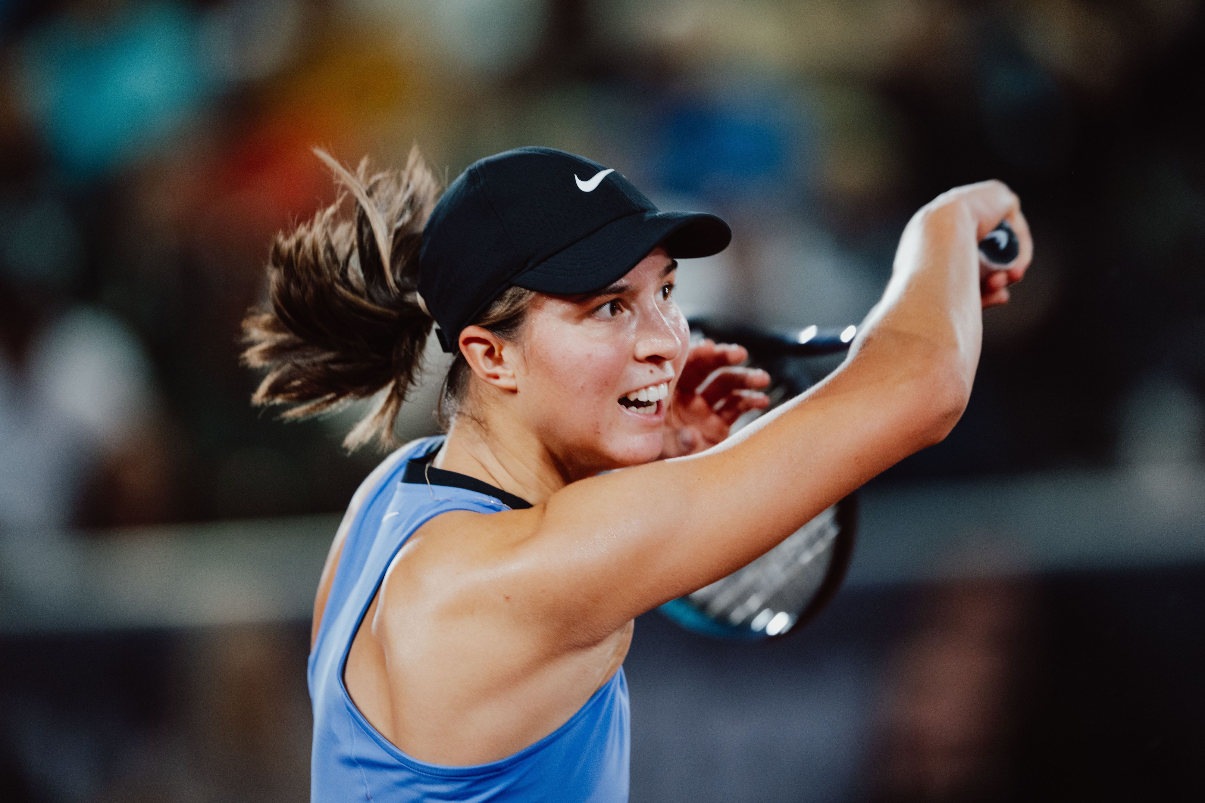 Österreichs Tennis-Ass Lilli Tagger. 