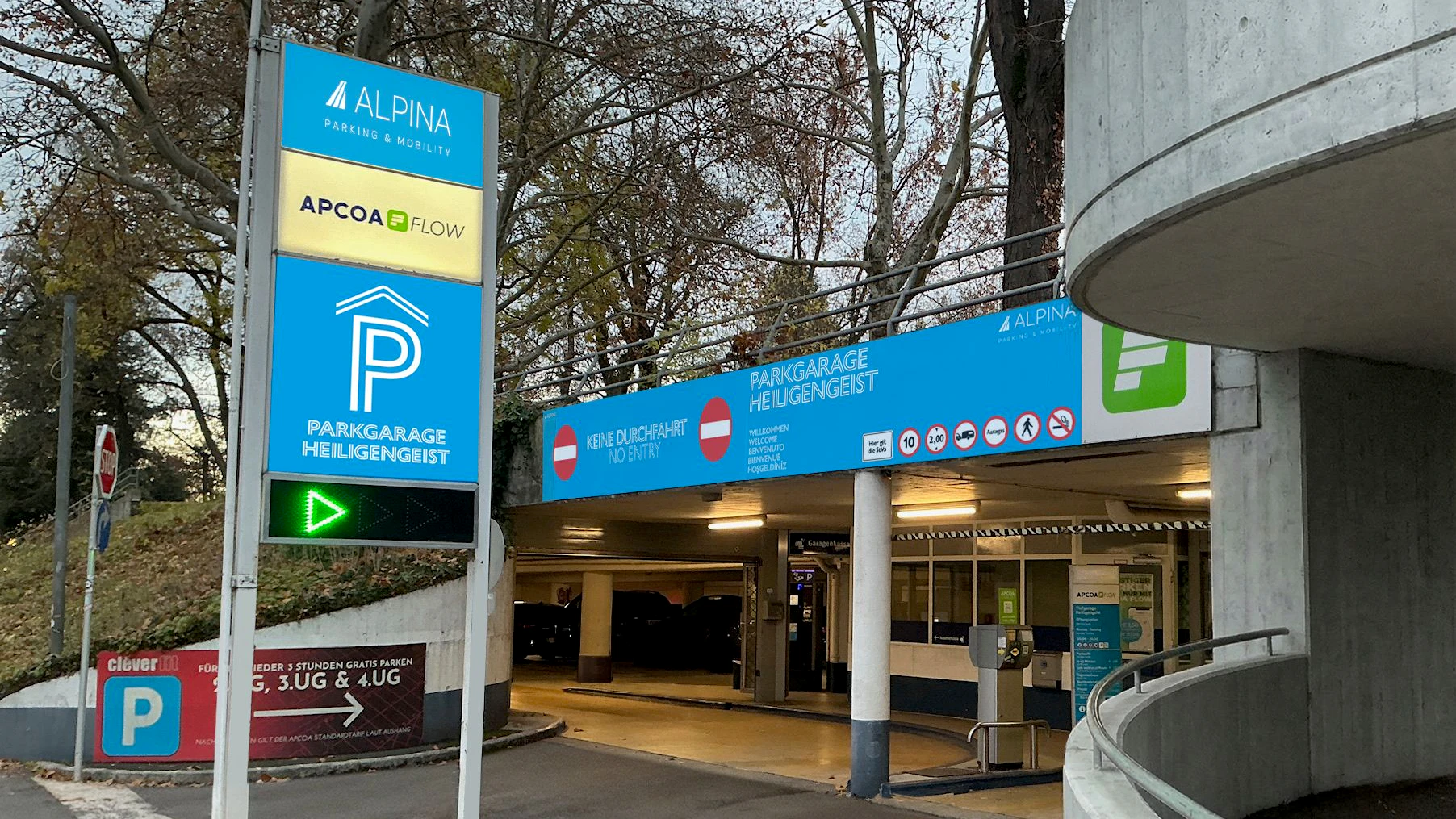 Heute.at - 3,90 € pro 45 Minuten in neuer Hightech-Parkgarage