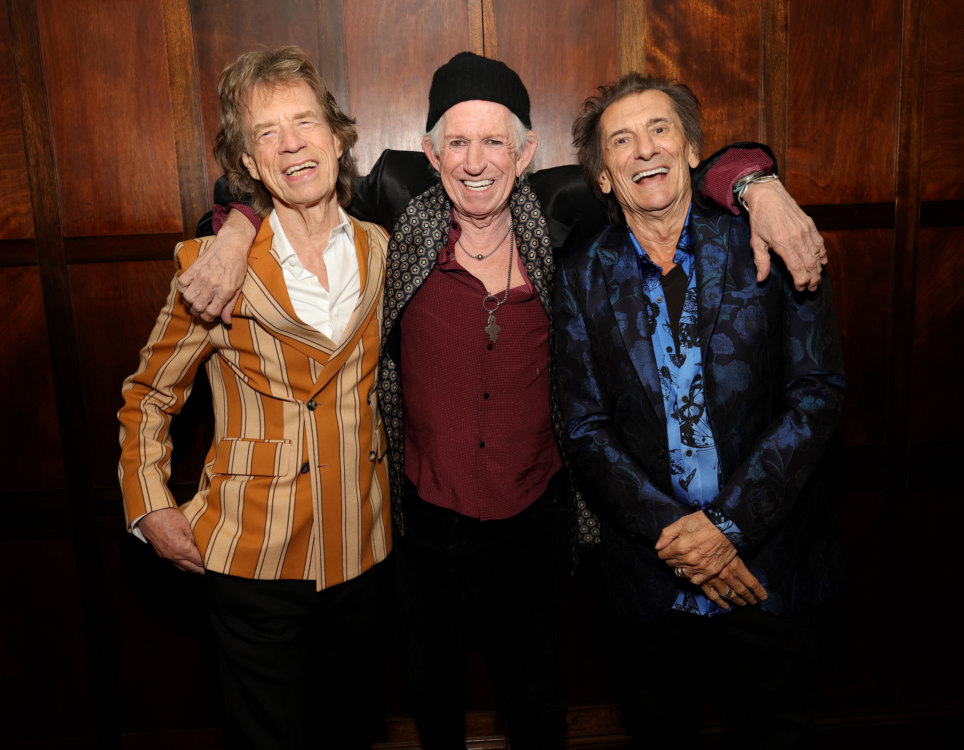 242 Jahre Rock'n Roll - die <strong>Rolling Stones</strong> sind zurück: Mick Jagger, Keith Richards und Ronnie Wood.
