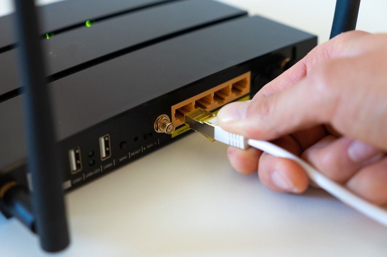 WLAN-Router mit Antennen