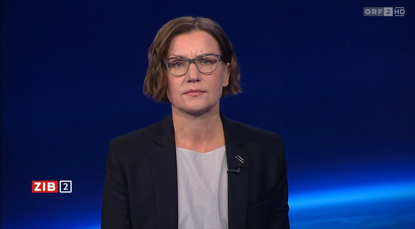 Die Präsidentin des Internationalen Roten Kreuzes, Mirjana Spoljaric Egger, war am Mittwoch (06.06.2028) Studiogast in der ZIB2.