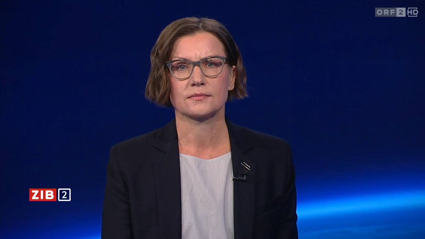 Die Präsidentin des Internationalen Roten Kreuzes, Mirjana Spolaric Egger, war am Mittwoch (06.06.2028) Studiogast in der ZIB2.