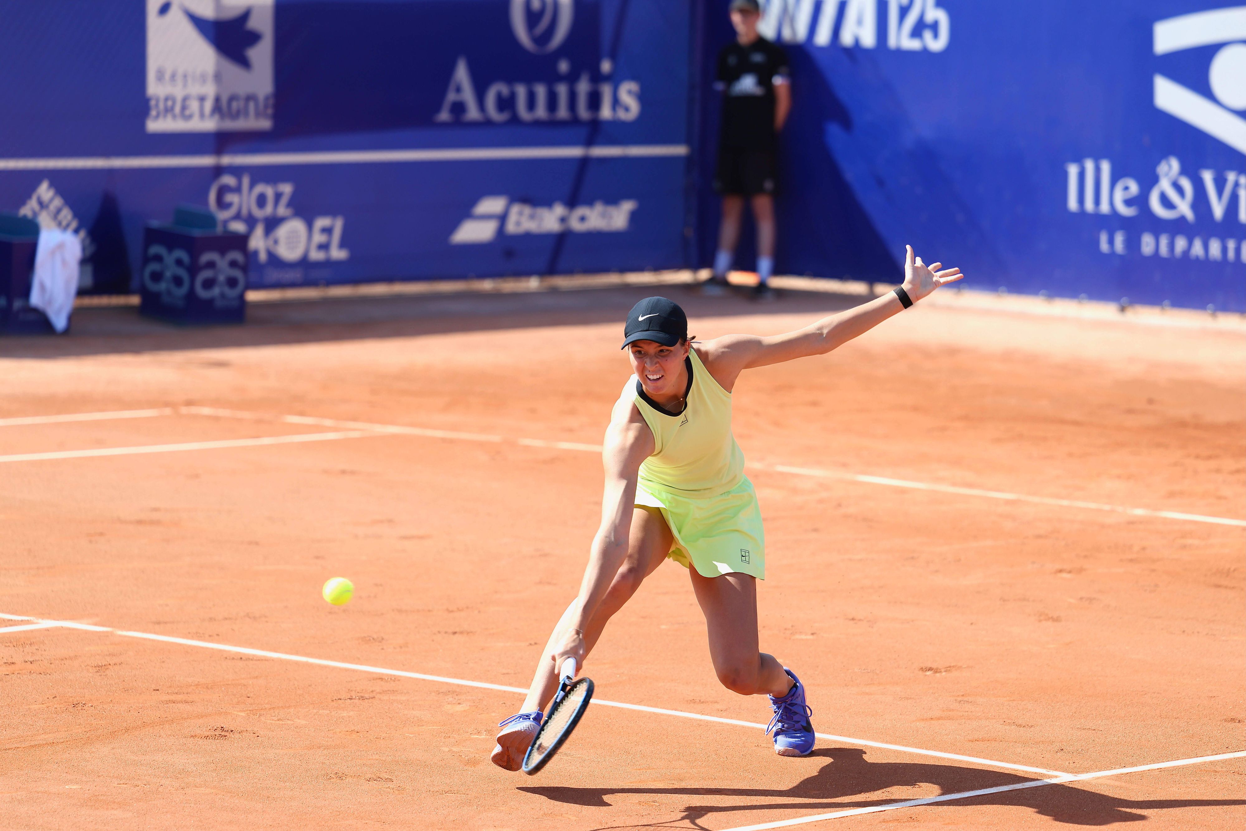 Österreichs Tennis-Ass Lilli Tagger. 