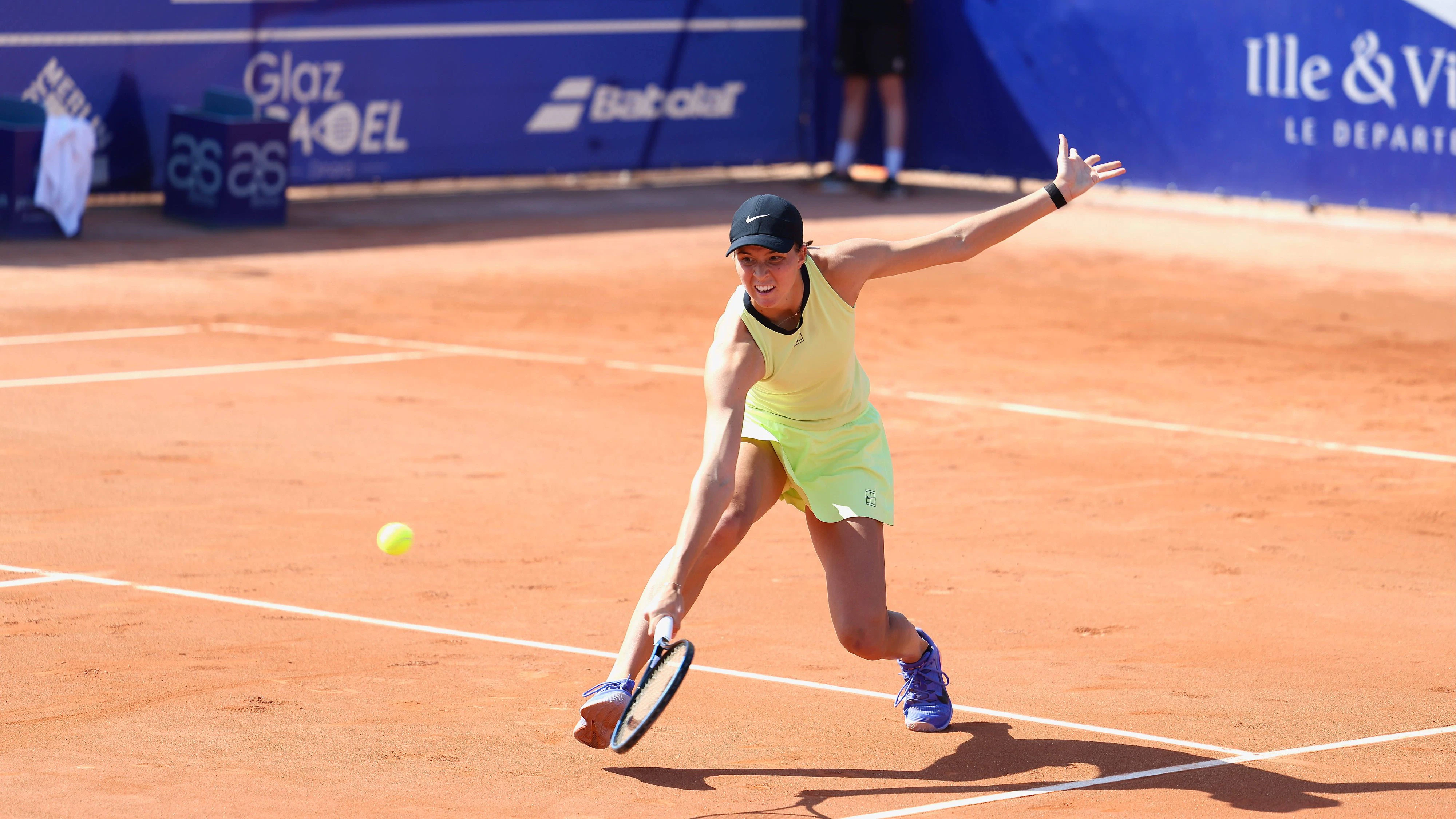 Österreichs Tennis-Ass Lilli Tagger. 