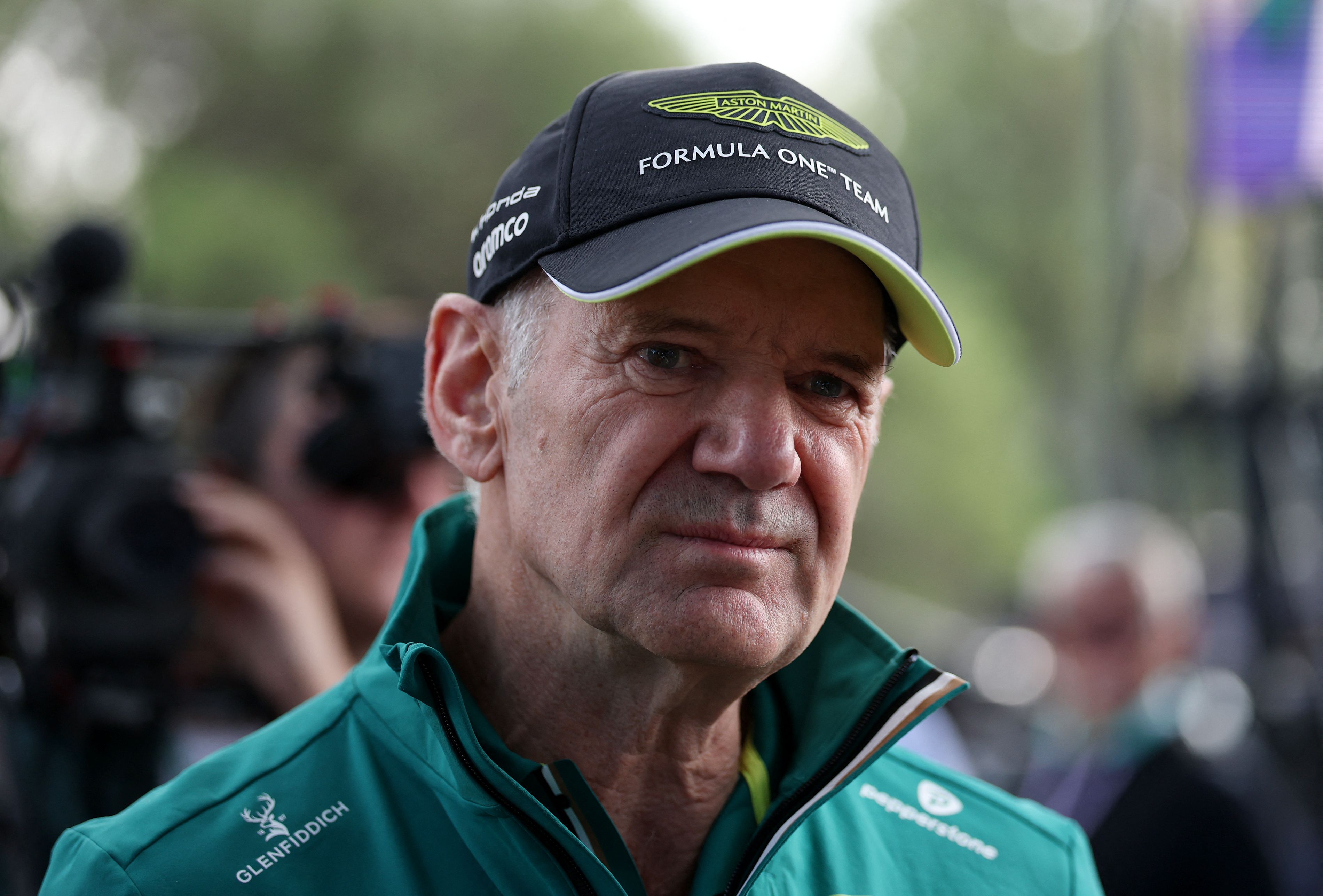 Formel-1-Superhirn Adrian Newey. 