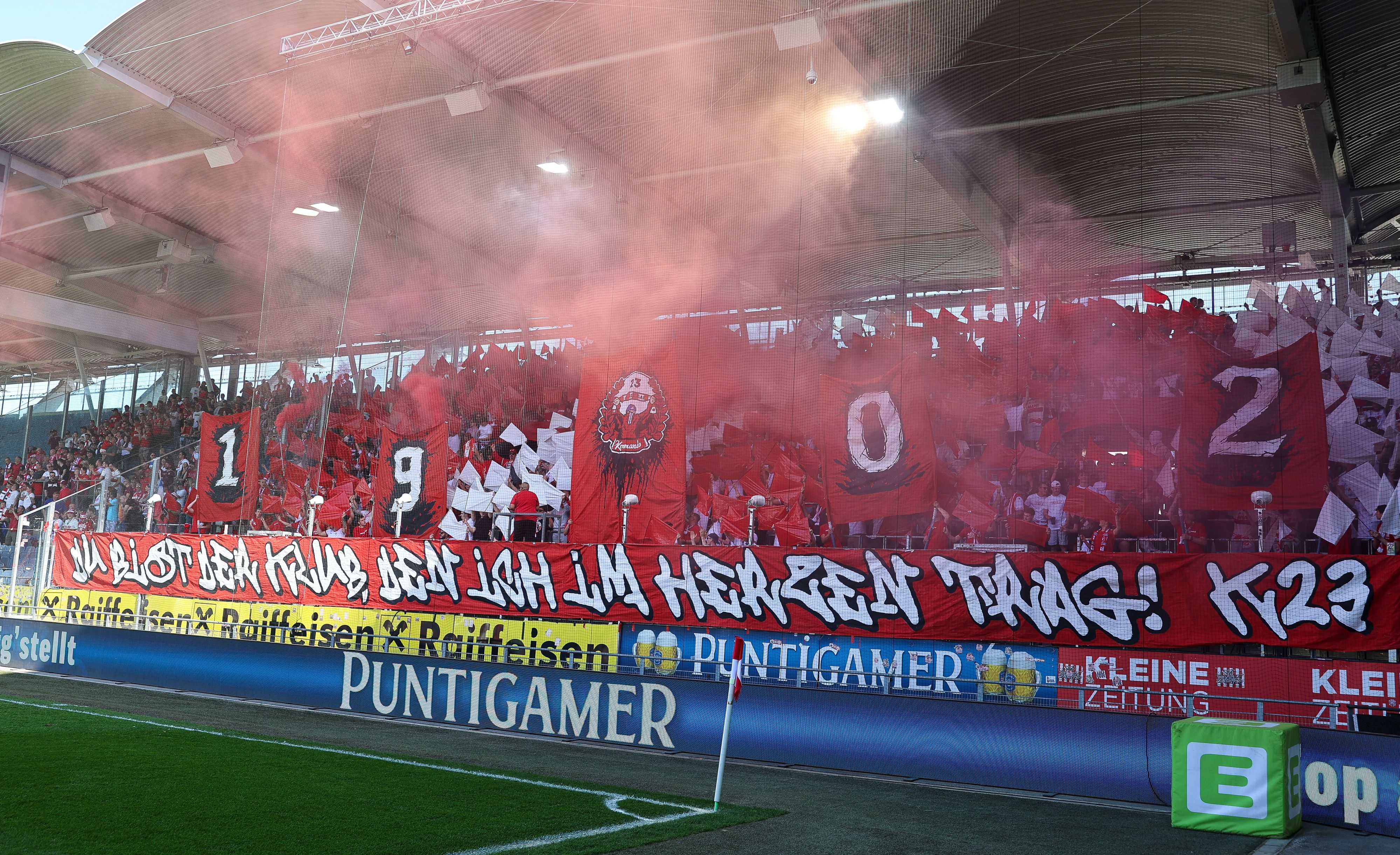 Aufregung um die GAK-Fanszene