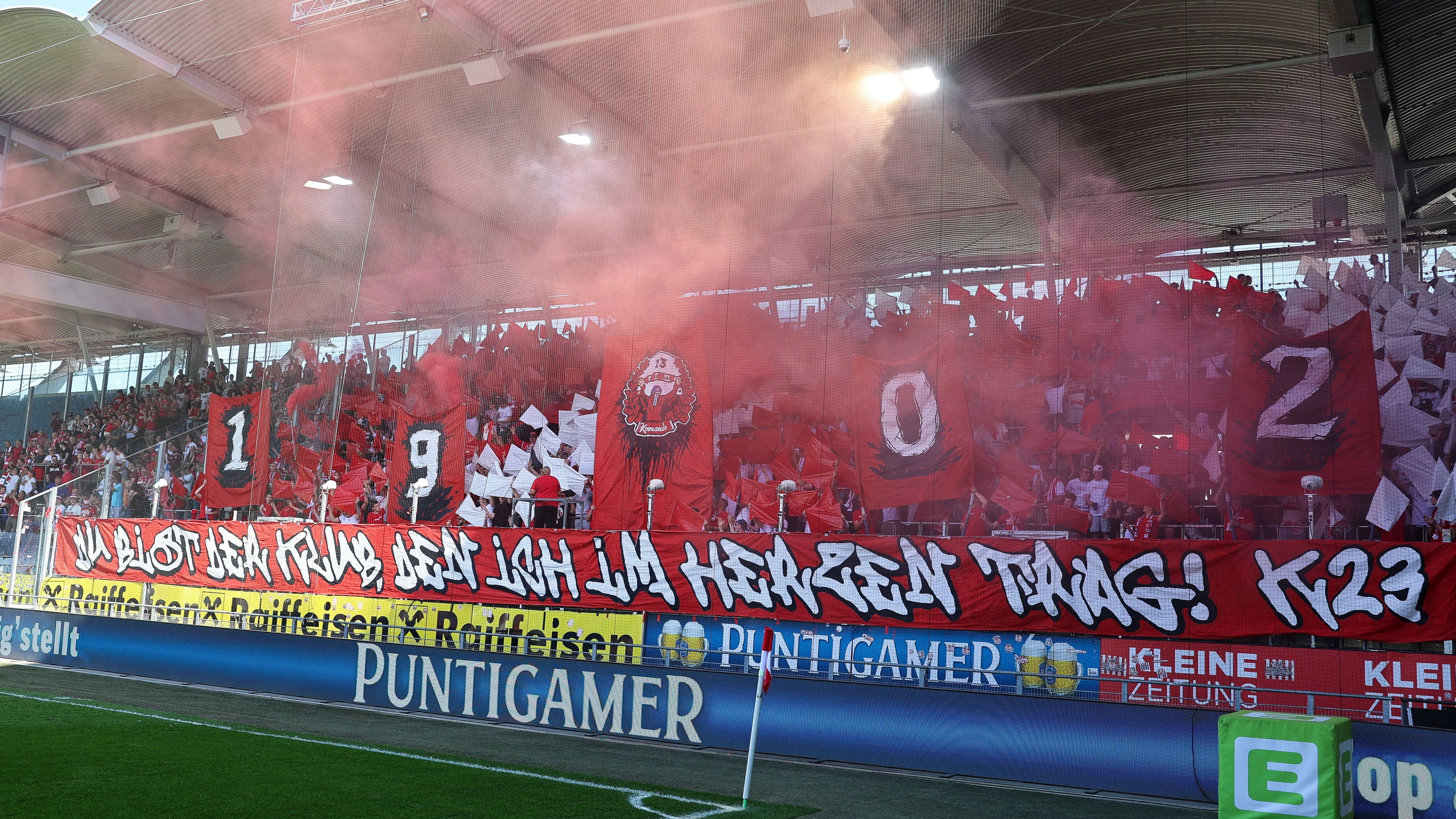 Aufregung um die GAK-Fanszene
