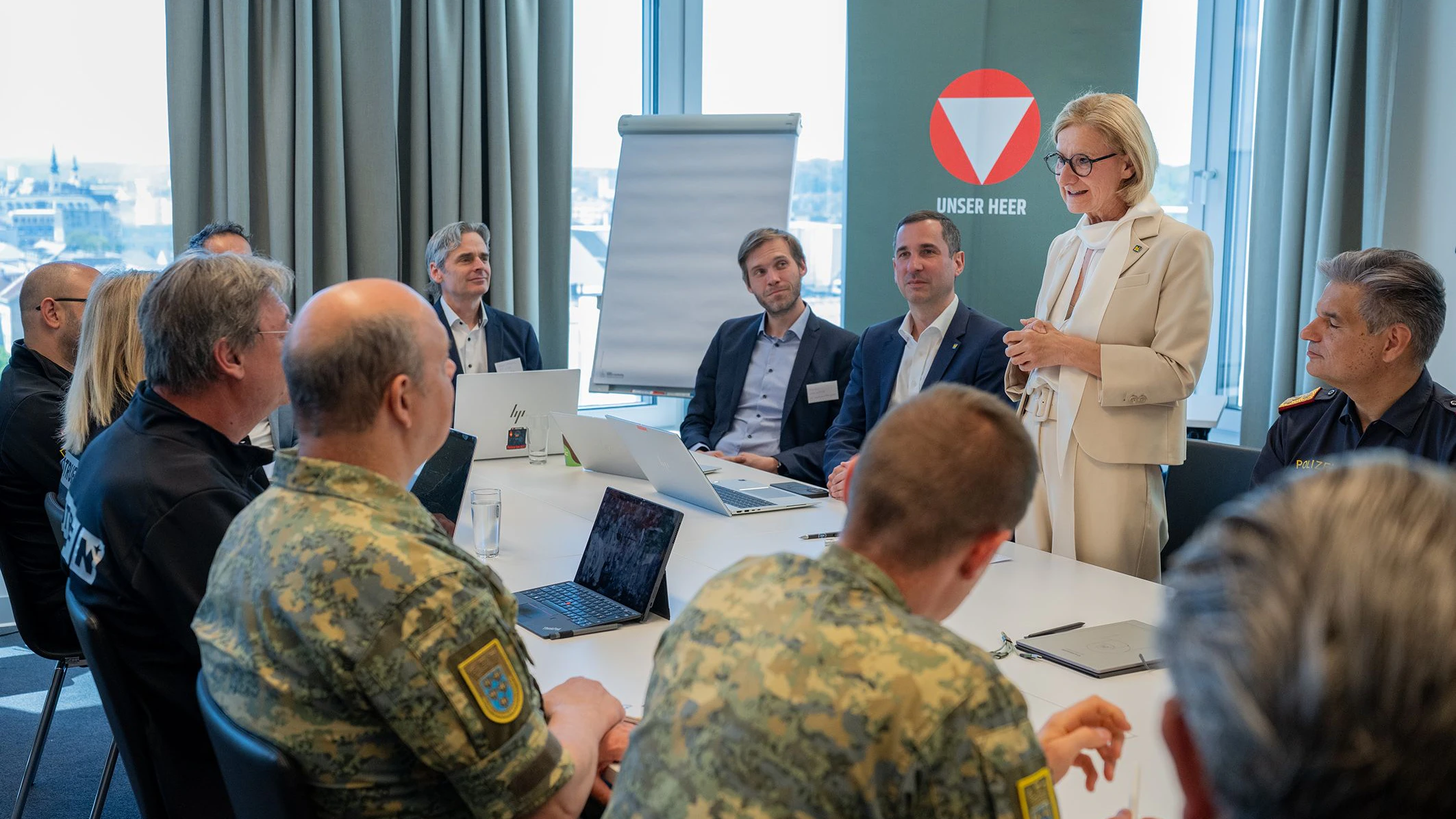 Am Dienstag fand im Trainingszentrum des Universitätsklinikums St. Pölten eine Krisenübung statt.