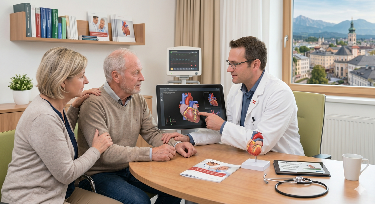 Für eine gezielte Behandlung von Herzerkrankungen&nbsp;ist eine frühzeitige Diagnose von größter Bedeutung.
