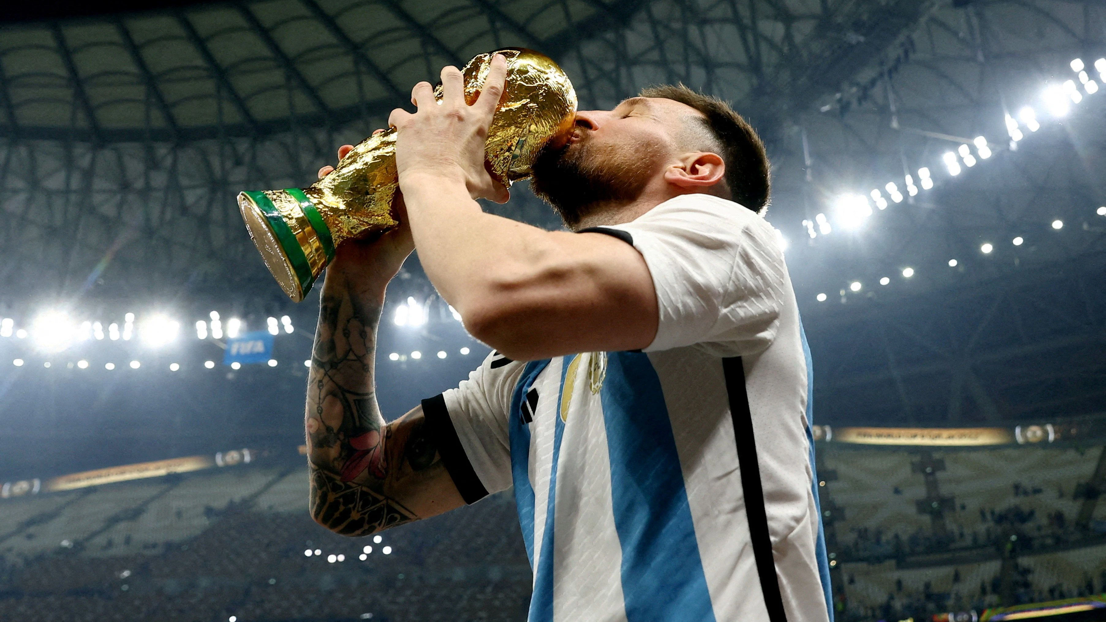 Fußball-Star Lionel Messi. 