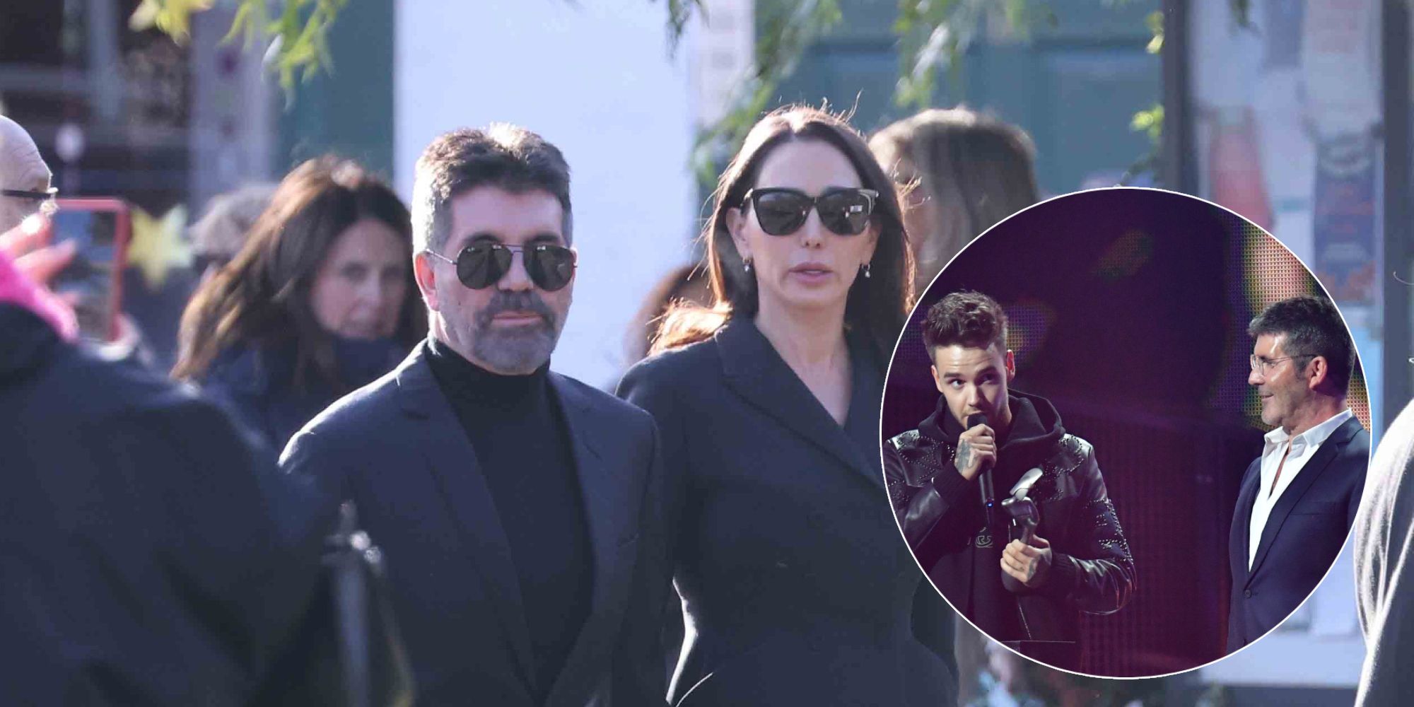 Simon Cowell war beim Begräbnis von Liam dabei.