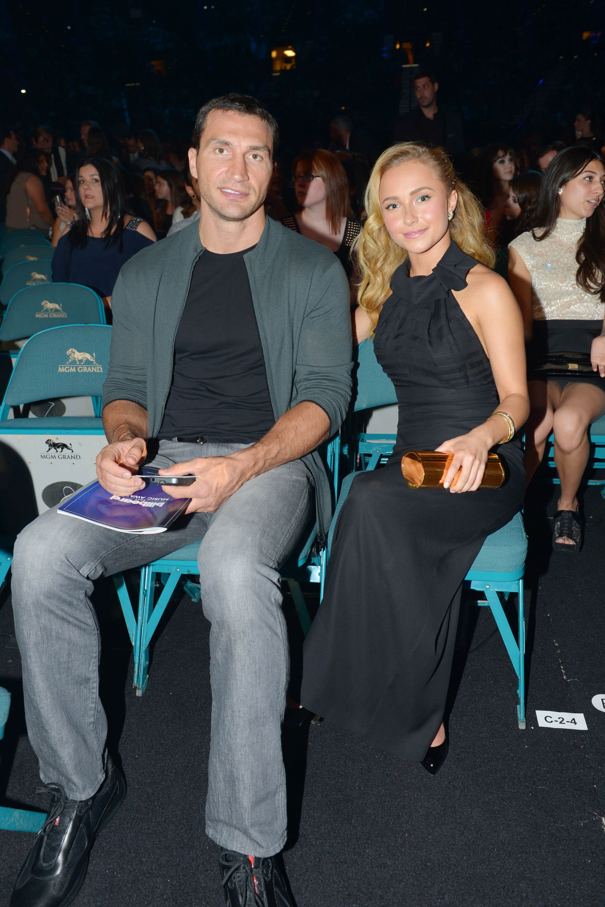 Wladimir Klitschko und Hayden Panettiere bei der Verleihung der 2013 Billboard Music Awards im MGM Grand in Las Vegas.