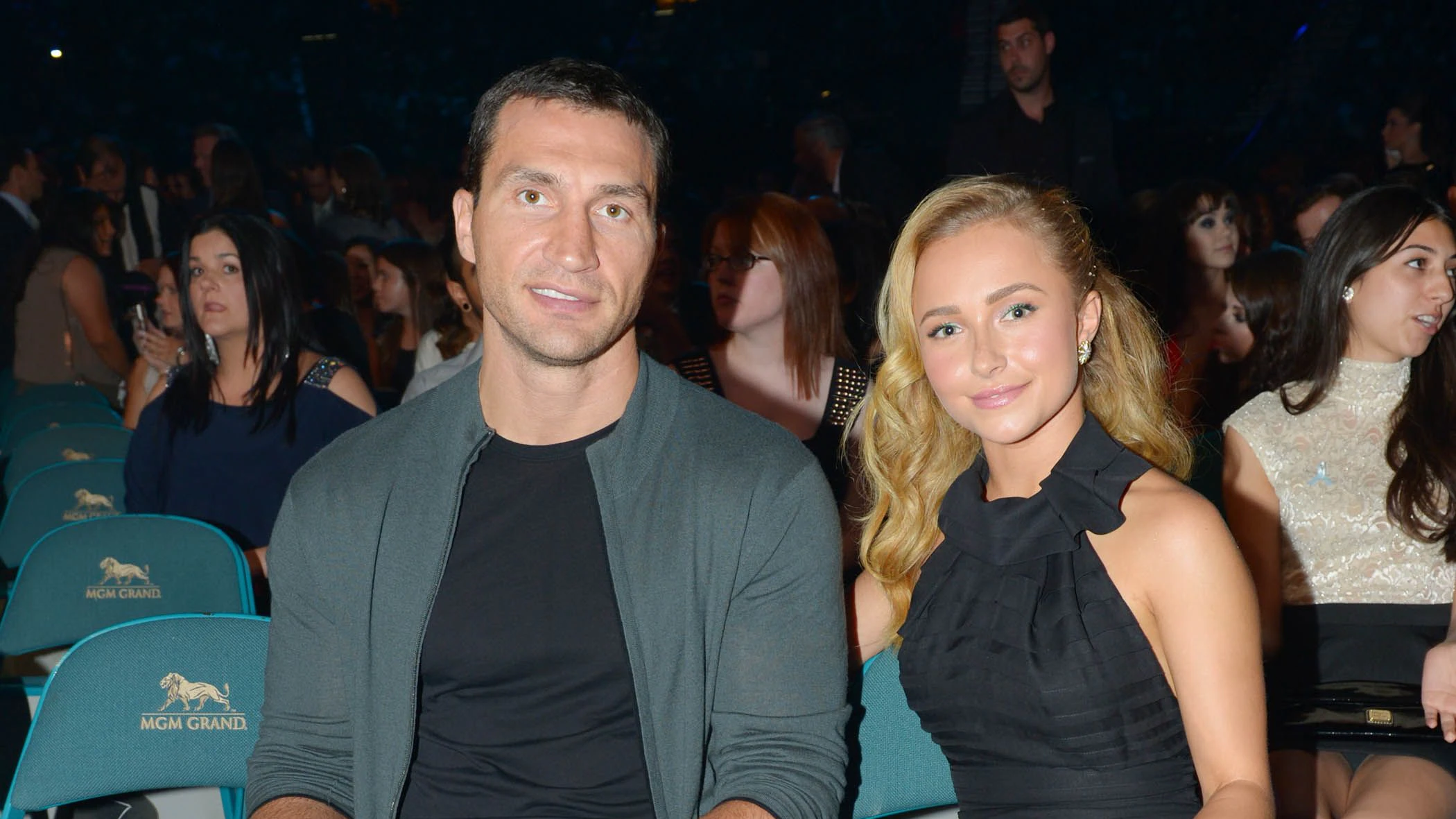 Wladimir Klitschko und Hayden Panettiere bei der Verleihung der 2013 Billboard Music Awards im MGM Grand in Las Vegas.