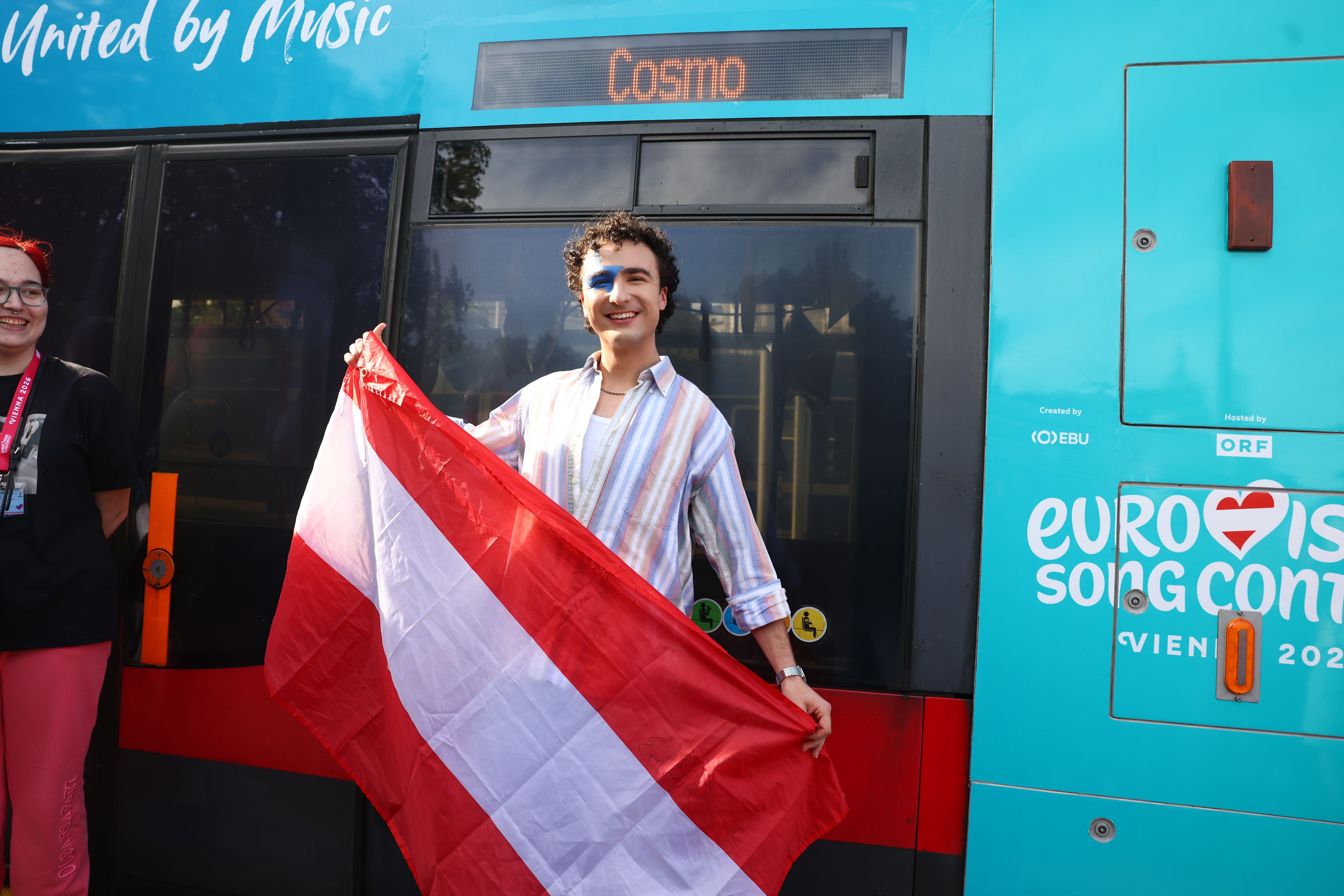 Cosmó fährt gerne mit den Öffis