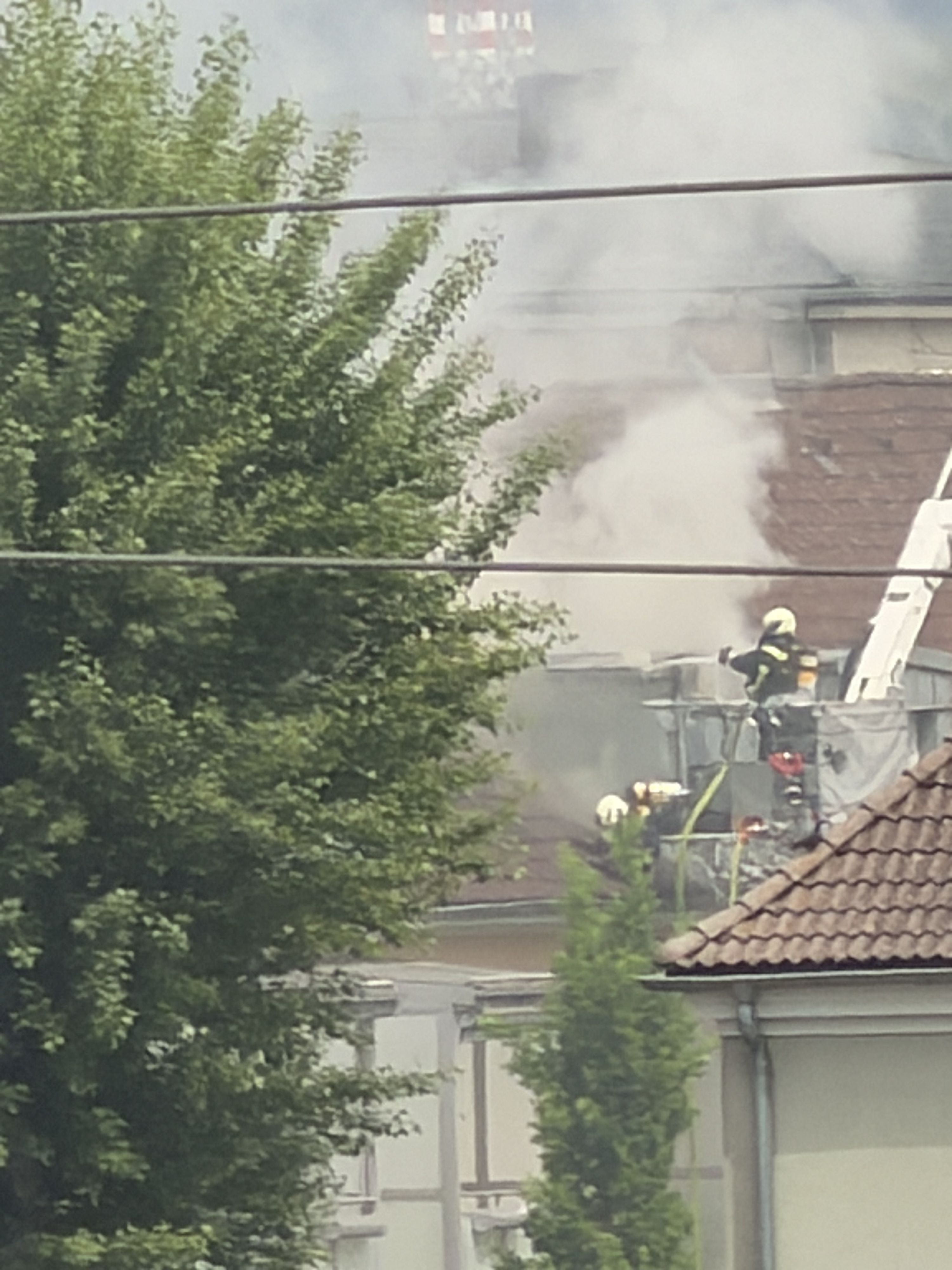 Feuer ist am Mittwoch in Linz ausgebrochen.