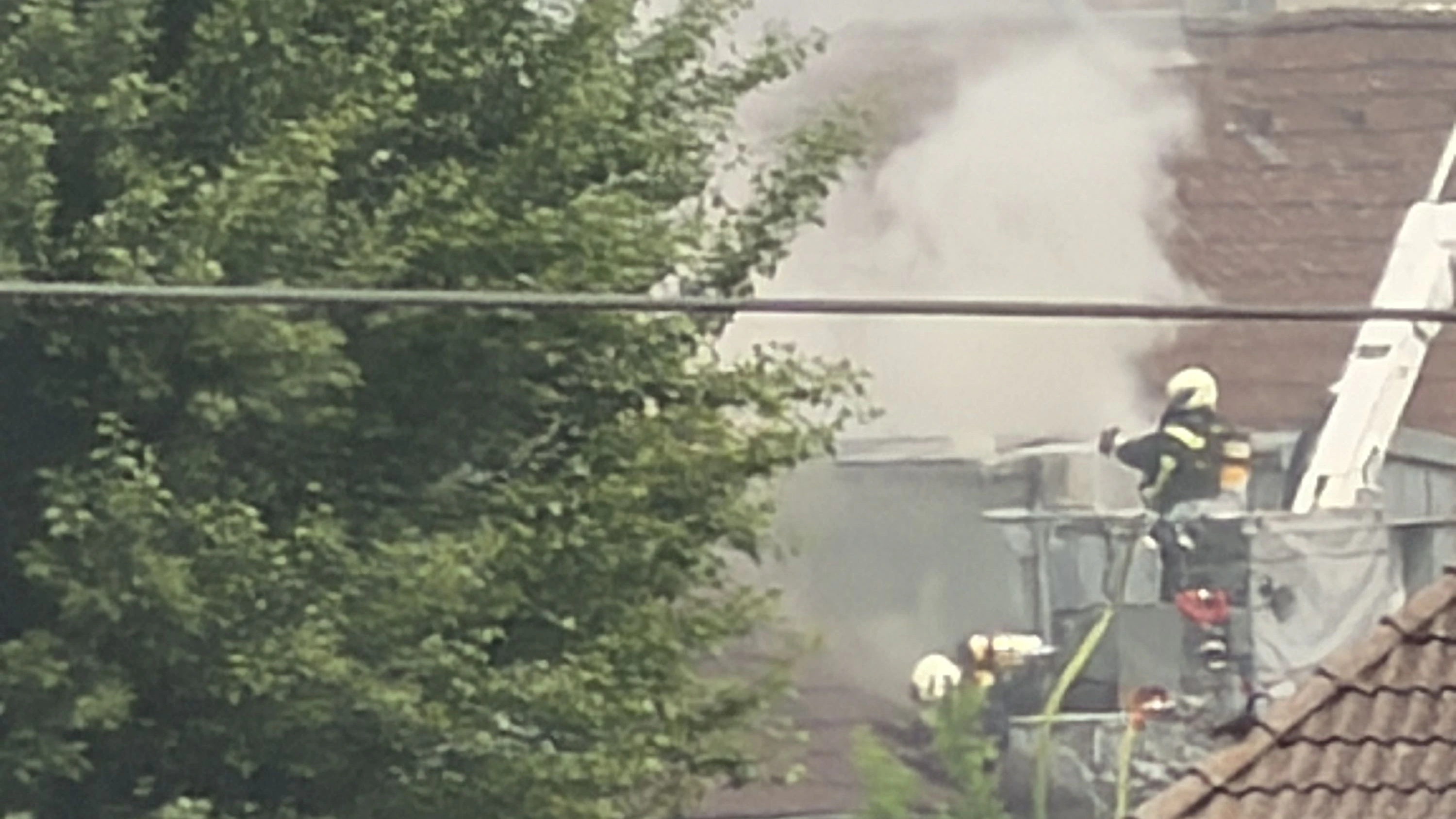 Feuer ist am Mittwoch in Linz ausgebrochen.