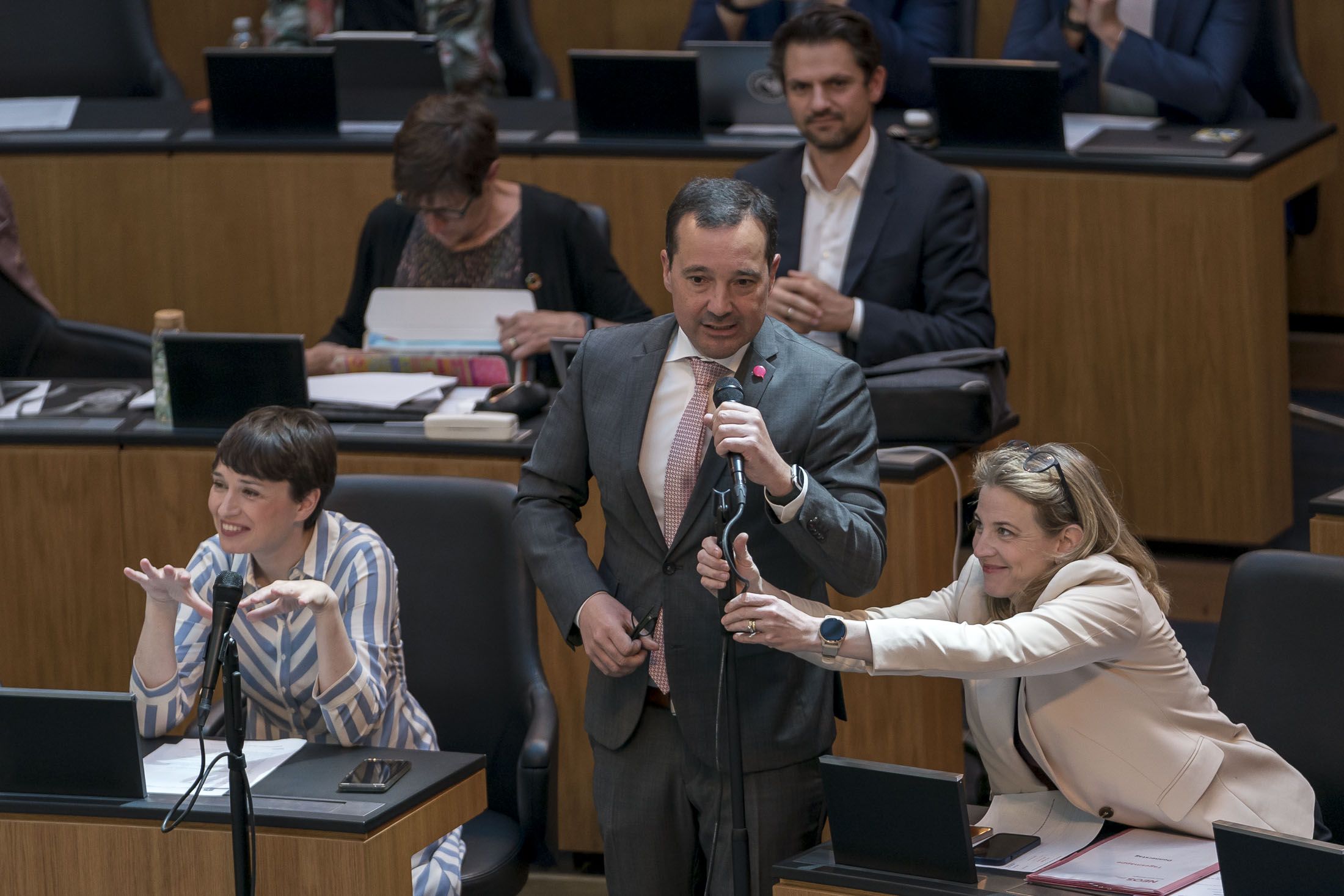 Neos-Chefin Meinl-Reisinger verschaffte Gerald Loacker den Top-Job.