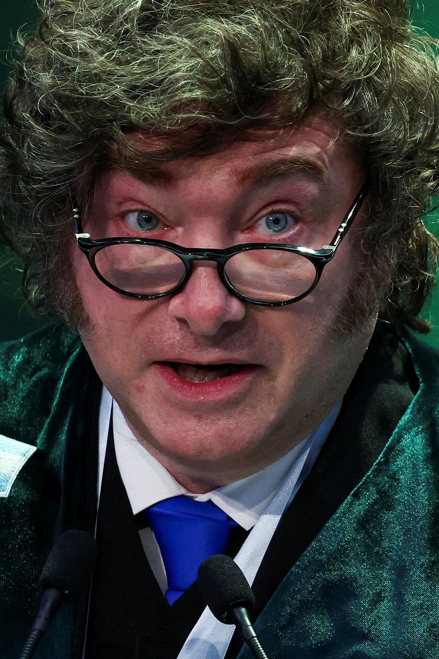 "Ich bin der am schlechtesten bezahlte Präsident in Amerika," sagt Javier Milei