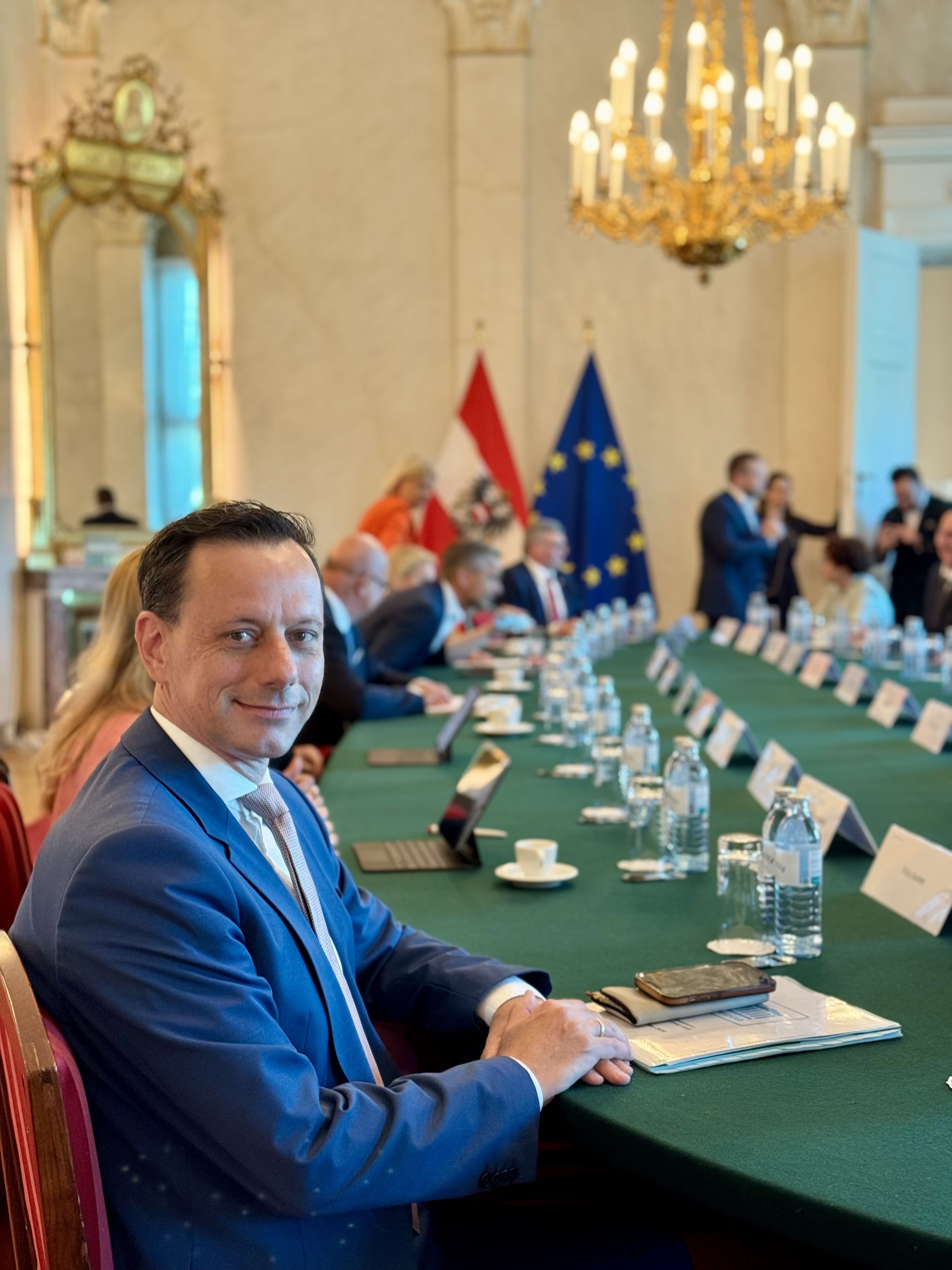 Erste Ministerratssitzung für den neuen ÖVP-Klubobmann Ernst Gödl.