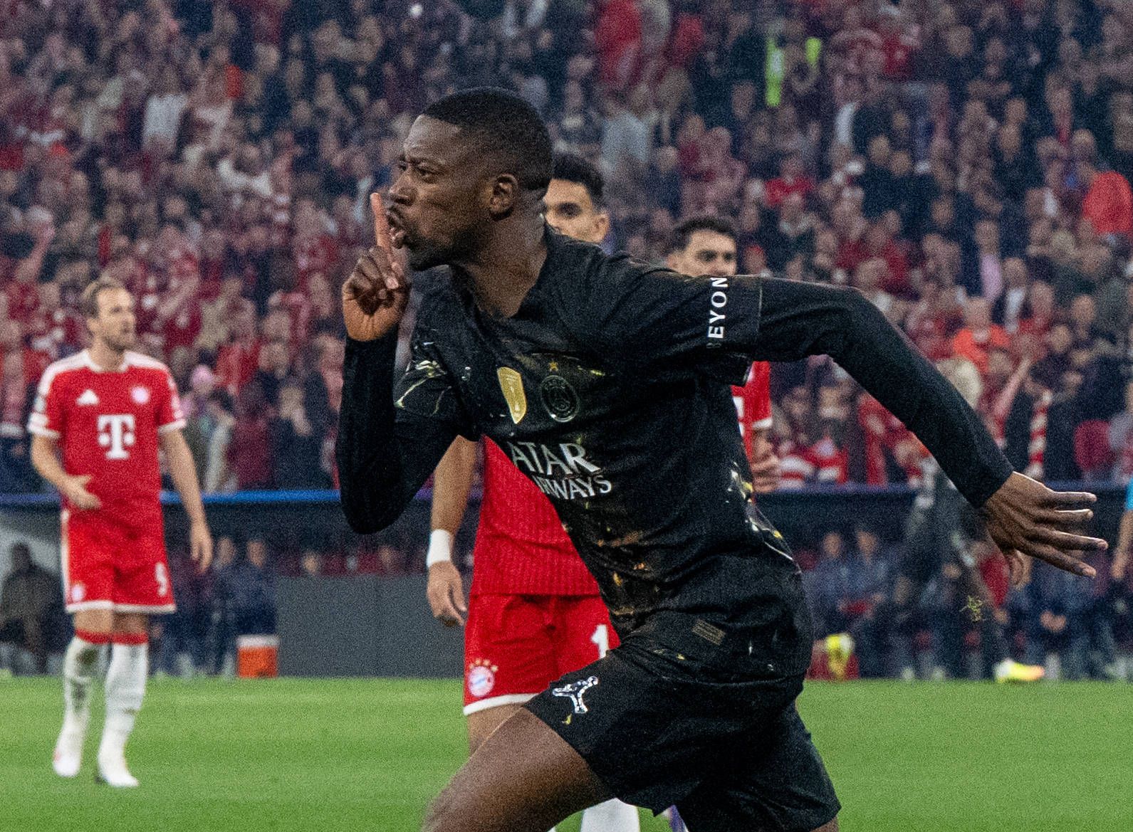Paris-Starspieler Ousmane Dembele. 