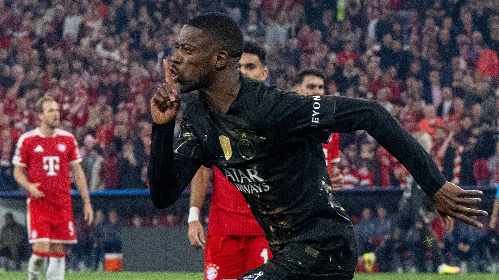Paris-Starspieler Ousmane Dembele. 