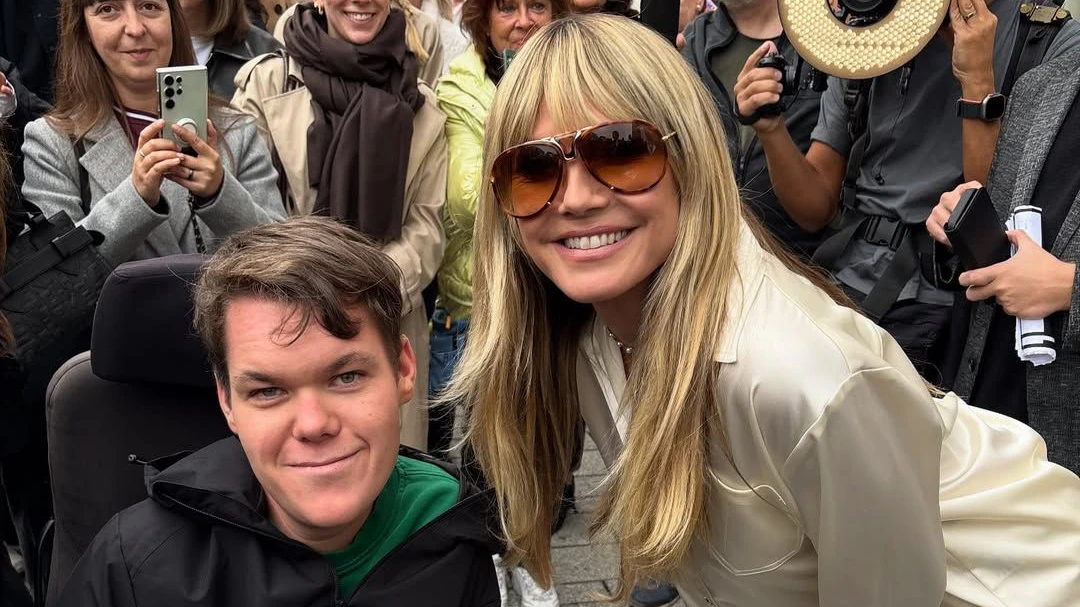 Auf Instagram teilte Philip Wälter dieses Foto mit "GNTM"-Jurorin Heidi Klum.