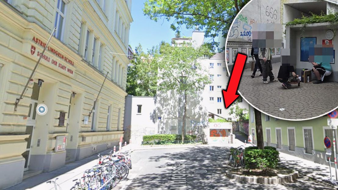 Bei einem Spaziergang am Donnerstag entdeckte ein Leser gleich vier Alkohol- und Drogen-Hotspots in unmittelbarer Nähe zur Schutzzone.