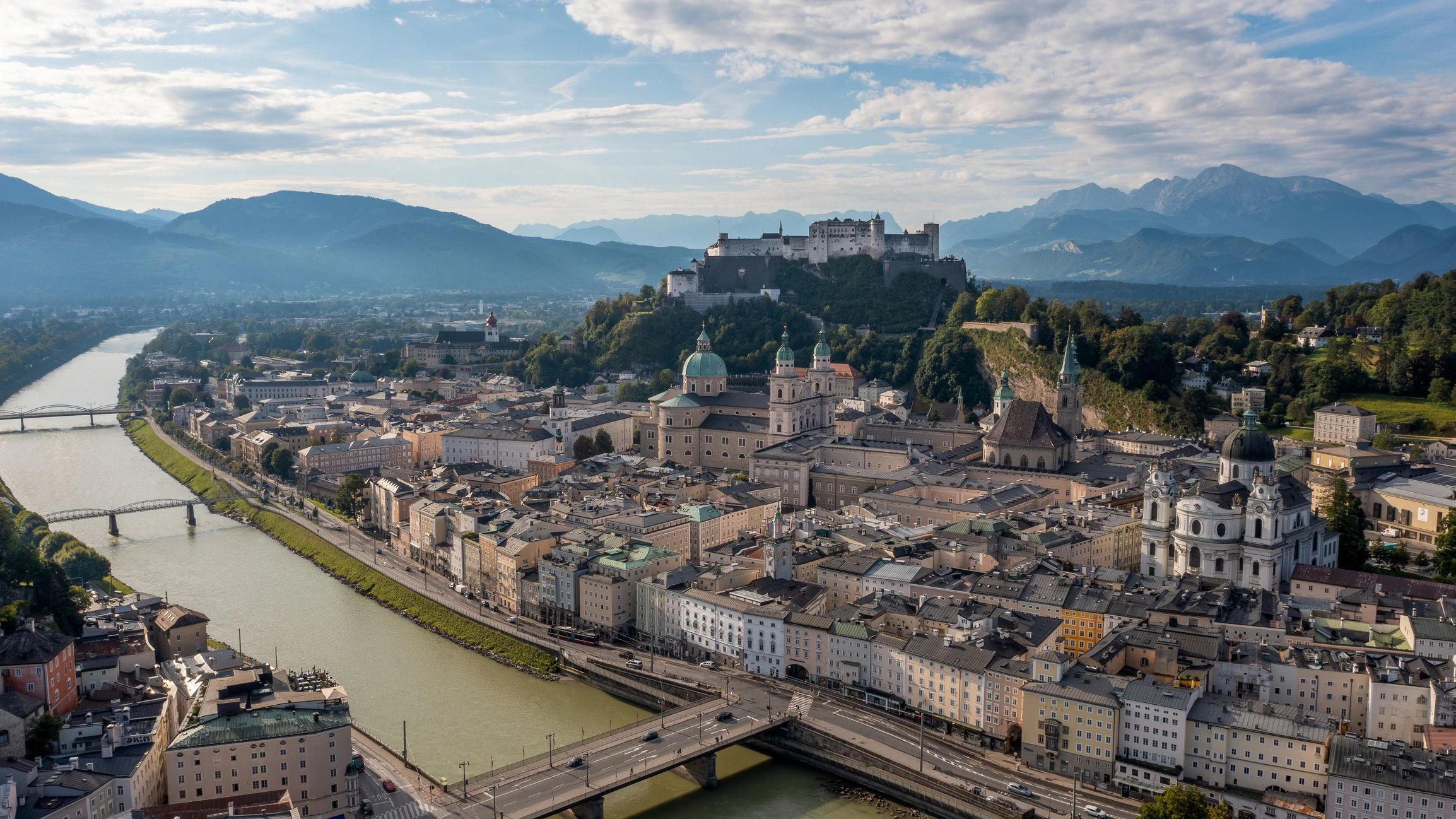 Stadt am Fluss