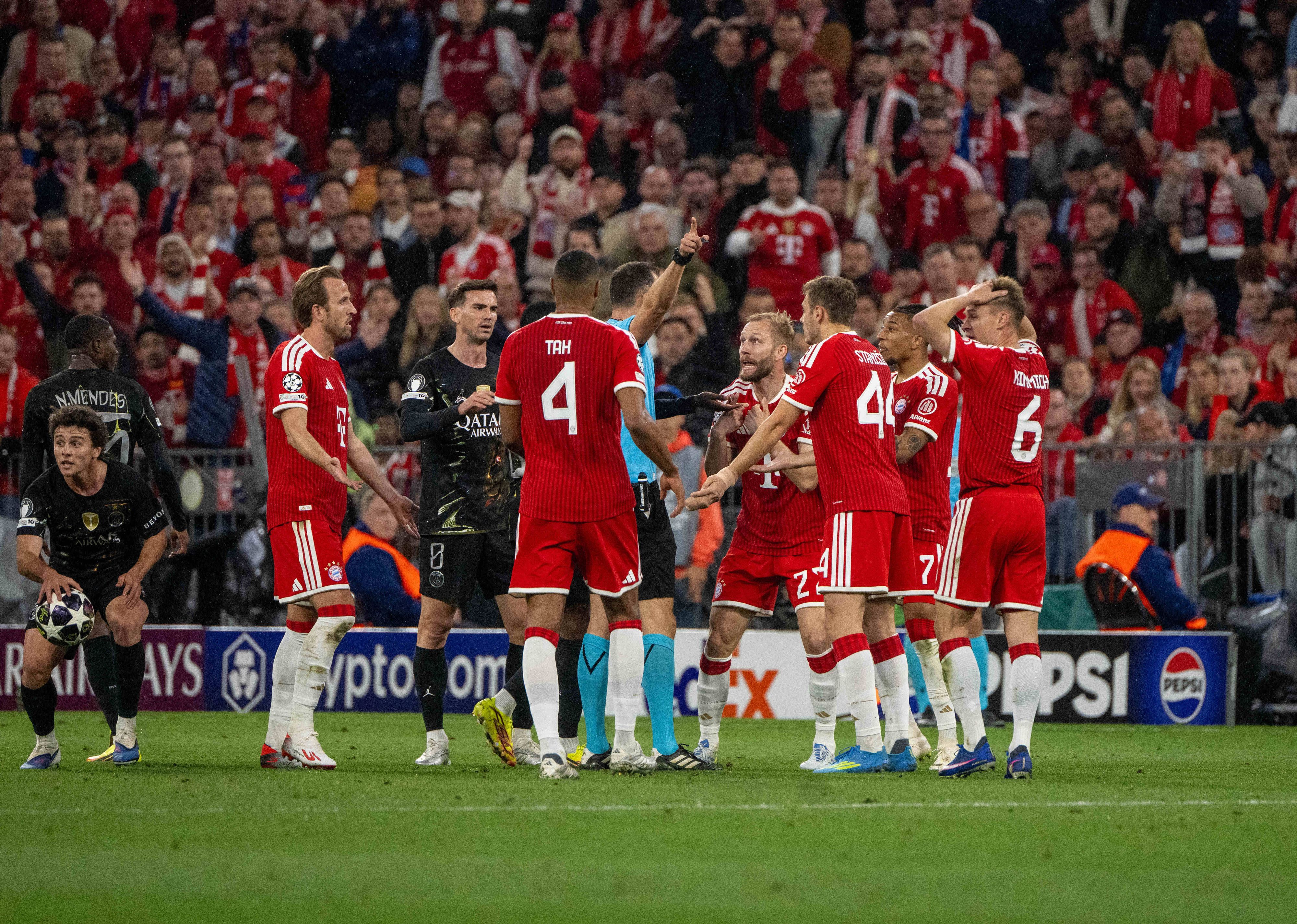 Der Ärger bei den Bayern war groß.