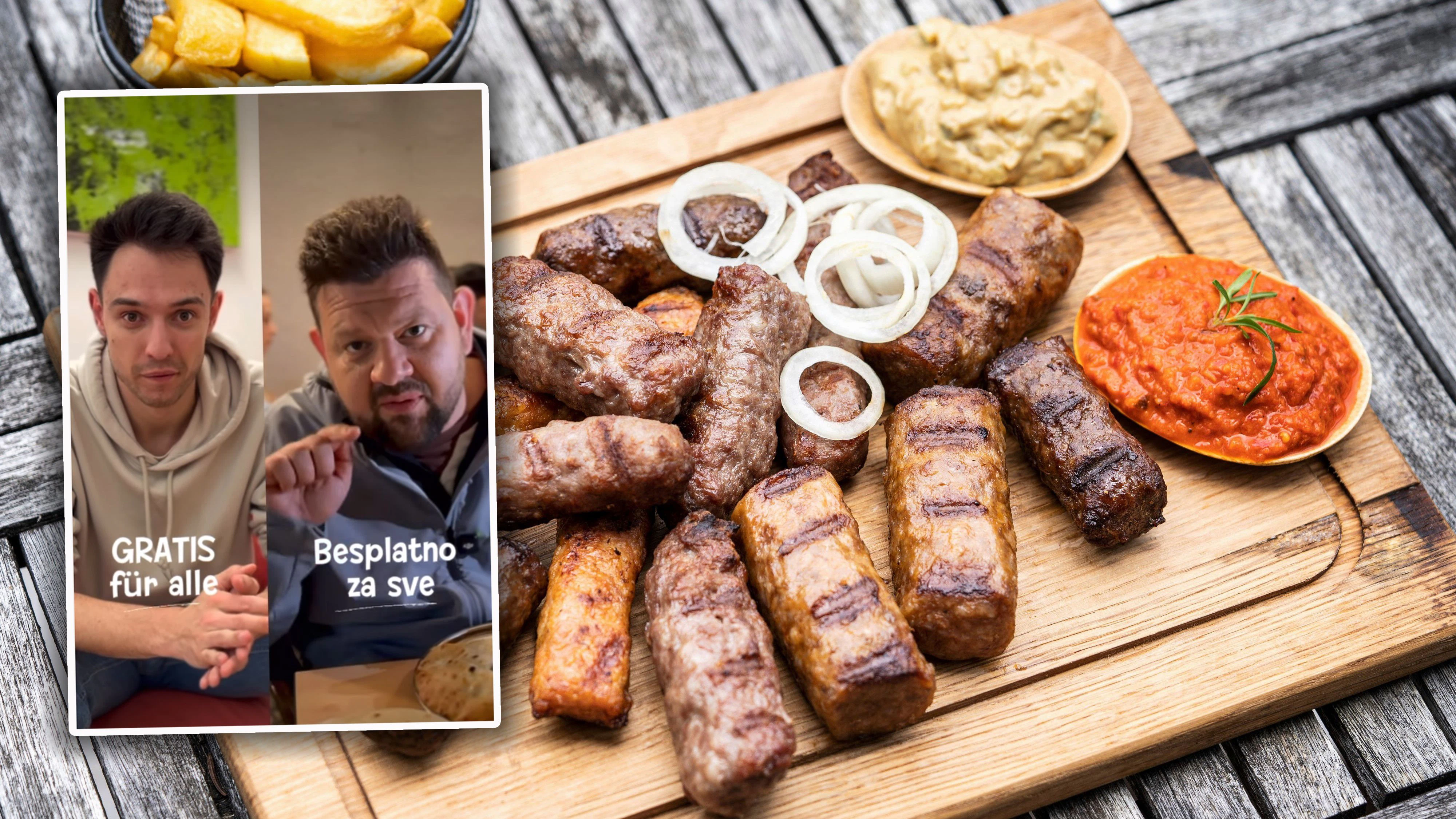 Balkan-Spezial in Wien! Hier gibt es Gratis-Cevapcici