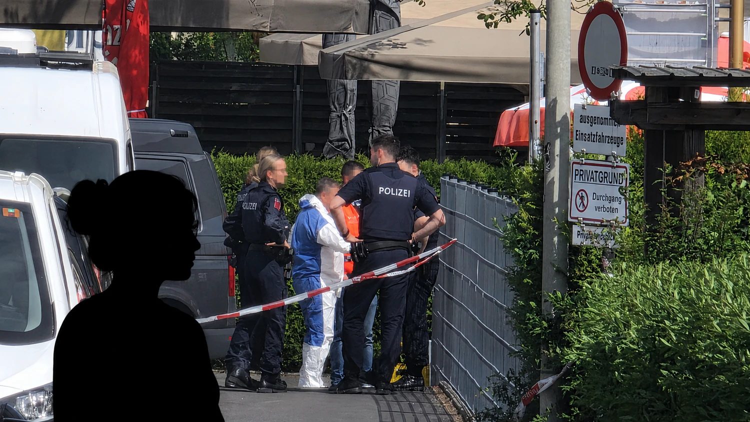 Eine Anrainerin, die anony bleiben will, schildert die Szene vor Ort.