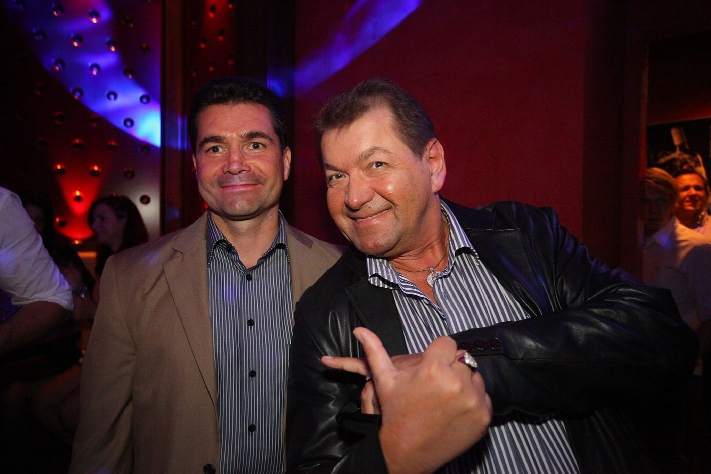 Thomas Maurer (l.) und Robert Nissel (r.) waren beide in der ATV-Show 