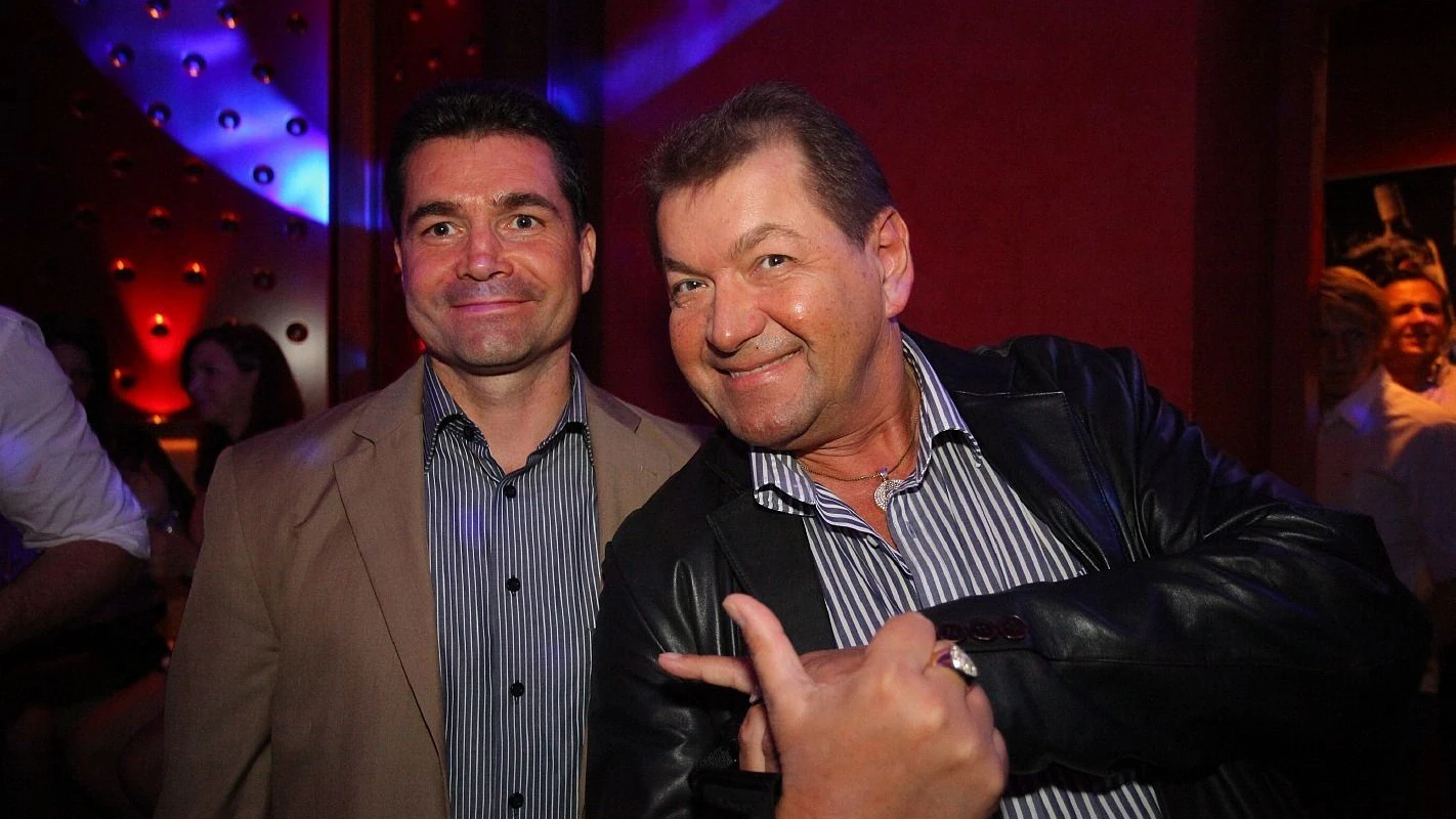 Thomas Maurer (l.) und Robert Nissel (r.) waren beide in der ATV-Show "Das Geschäft mit der Liebe" dabei. 