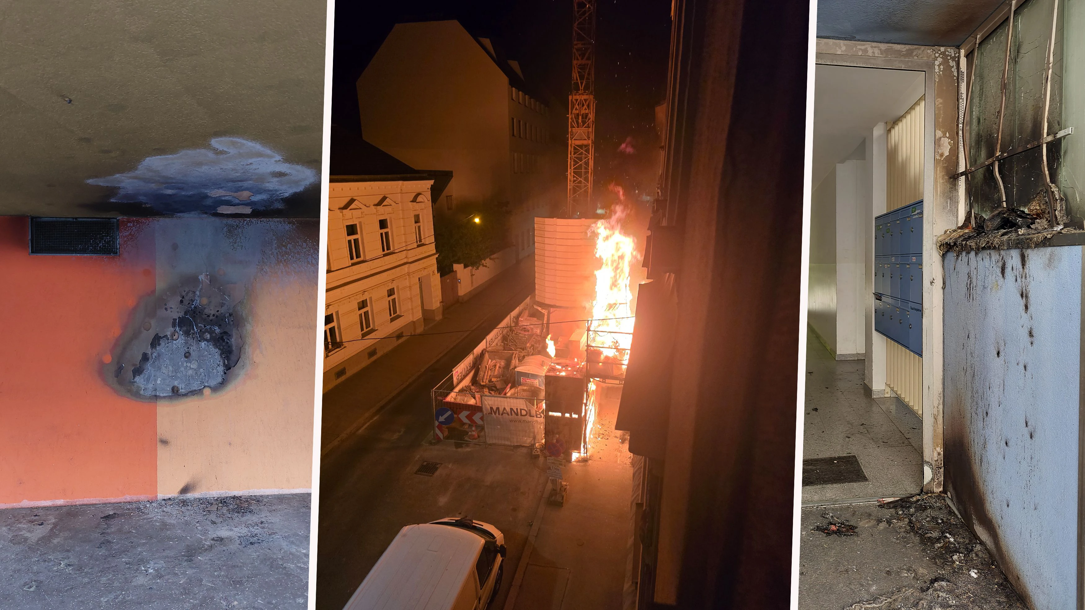 Heute.at - Betrunkener Pyro-Mann legt mehrere Feuer in Floridsdorf