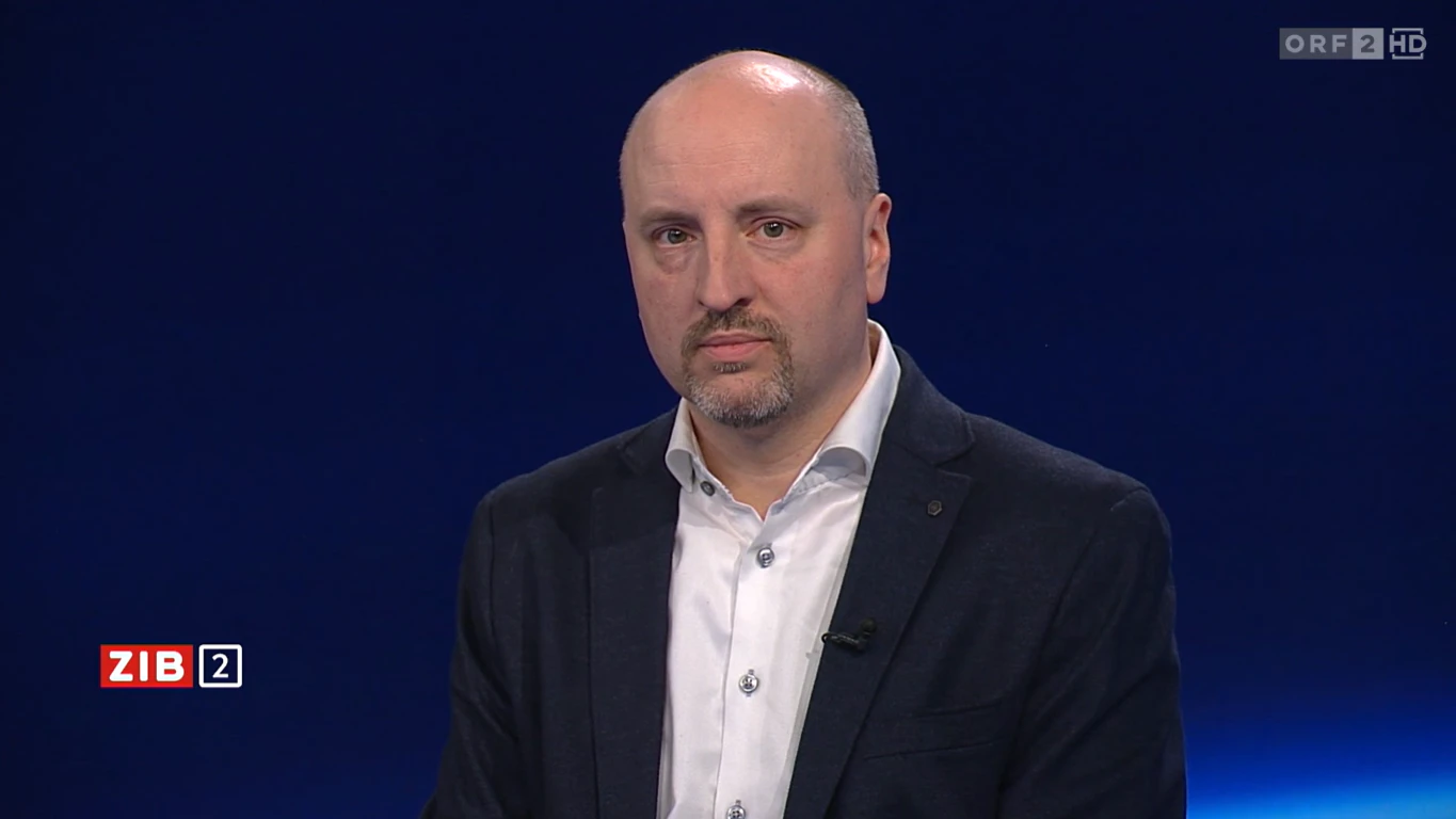 Laurenz Ennser-Jedenastik am Donnerstag in der ZiB-2