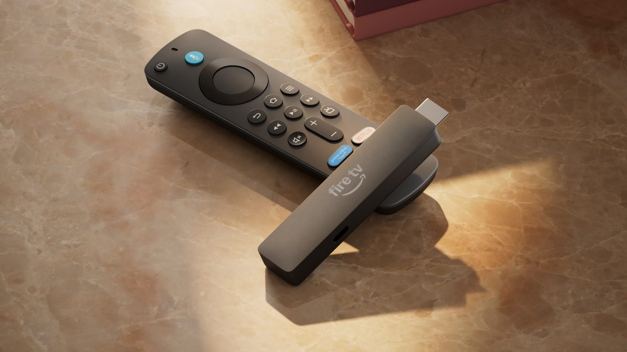 Beim neuen Fire TV Stick HD hebt Amazon vor allem die Bauform und die Geschwindigkeit hervor.