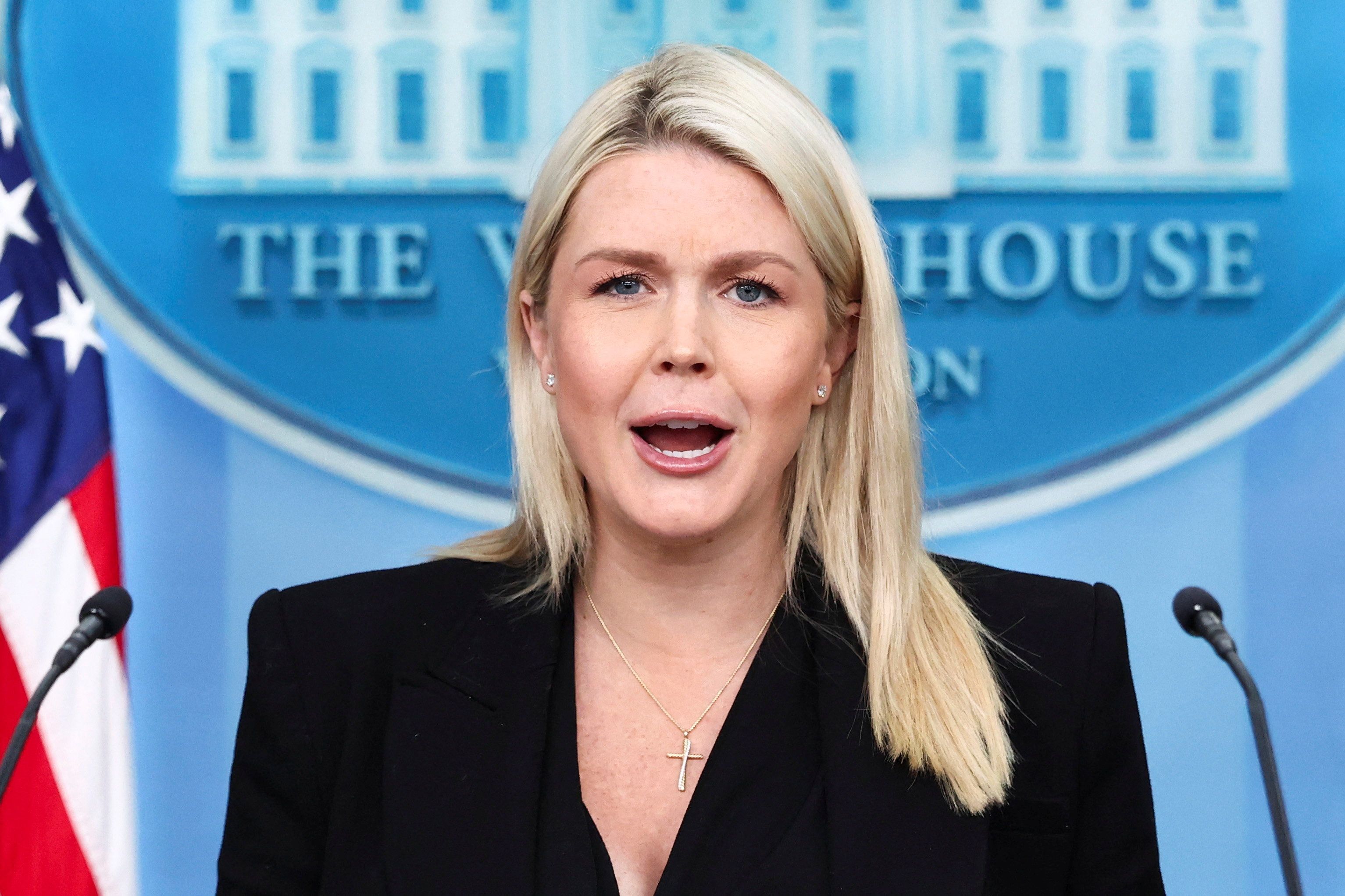 Trumps Sprecherin Karoline Leavitt ist erneut Mutter geworden.